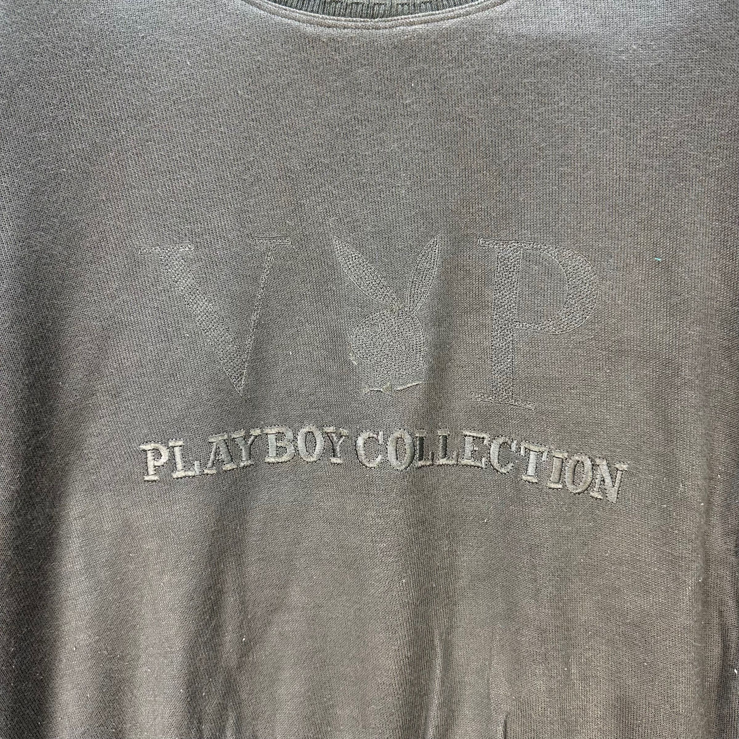 Playboy PLAYBOY EMBROIDERED BIG LOGO CROPPED SWEATSHIRT #7935-191 Size US M / EU 48-50 / 2 - 3 Thumbnail