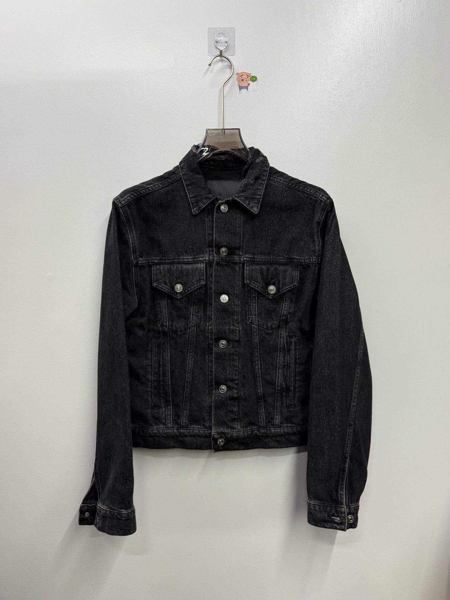 Balenciaga Balenciaga Denim Jacket 44 Women Size L / US 10 / IT 46 - 1 Thumbnail