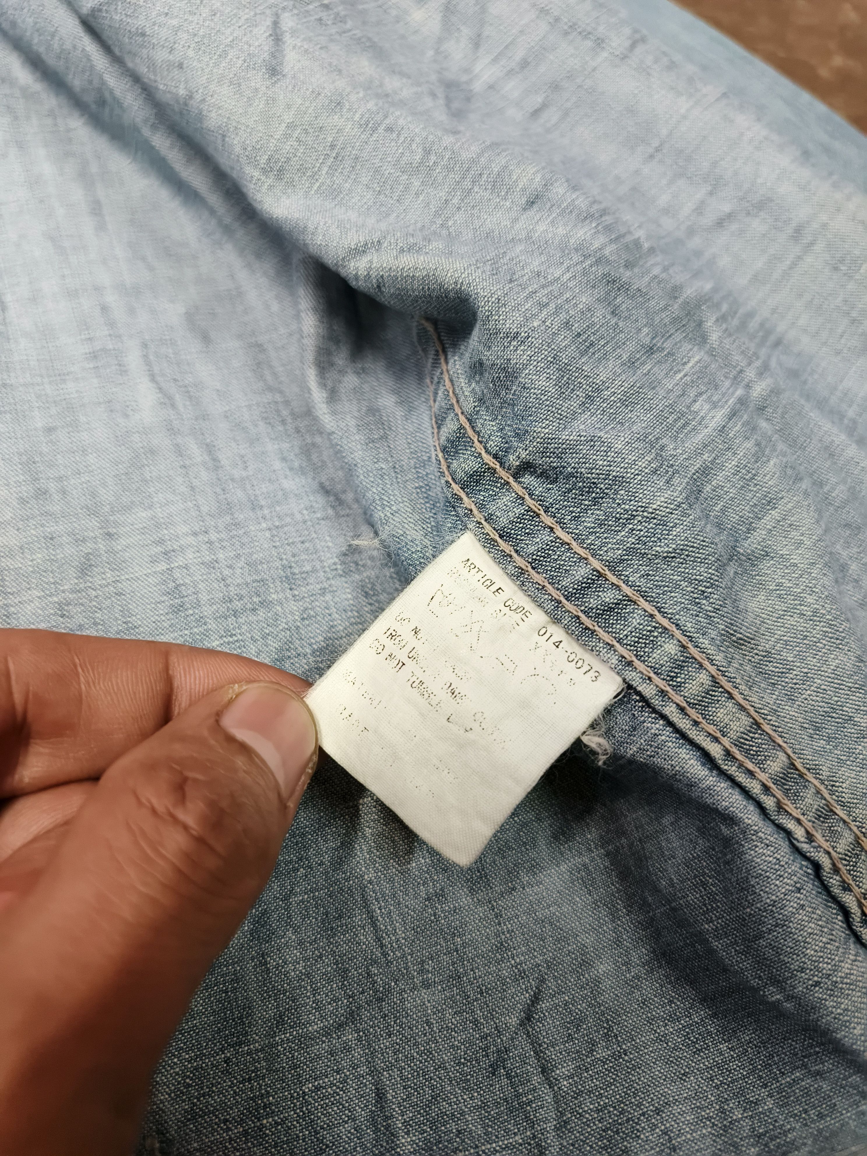 Japanese Brand Yabasta Masspublicsquat Avant Garde Distressed Denim Jacket Size US L / EU 52-54 / 3 - 11 Thumbnail