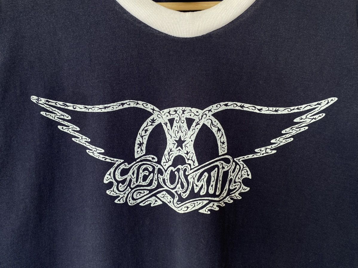 Vintage Rare Vintage 90s Aerosmith Band Tees Vtg Giant Size US XL / EU 56 / 4 - 6 Thumbnail