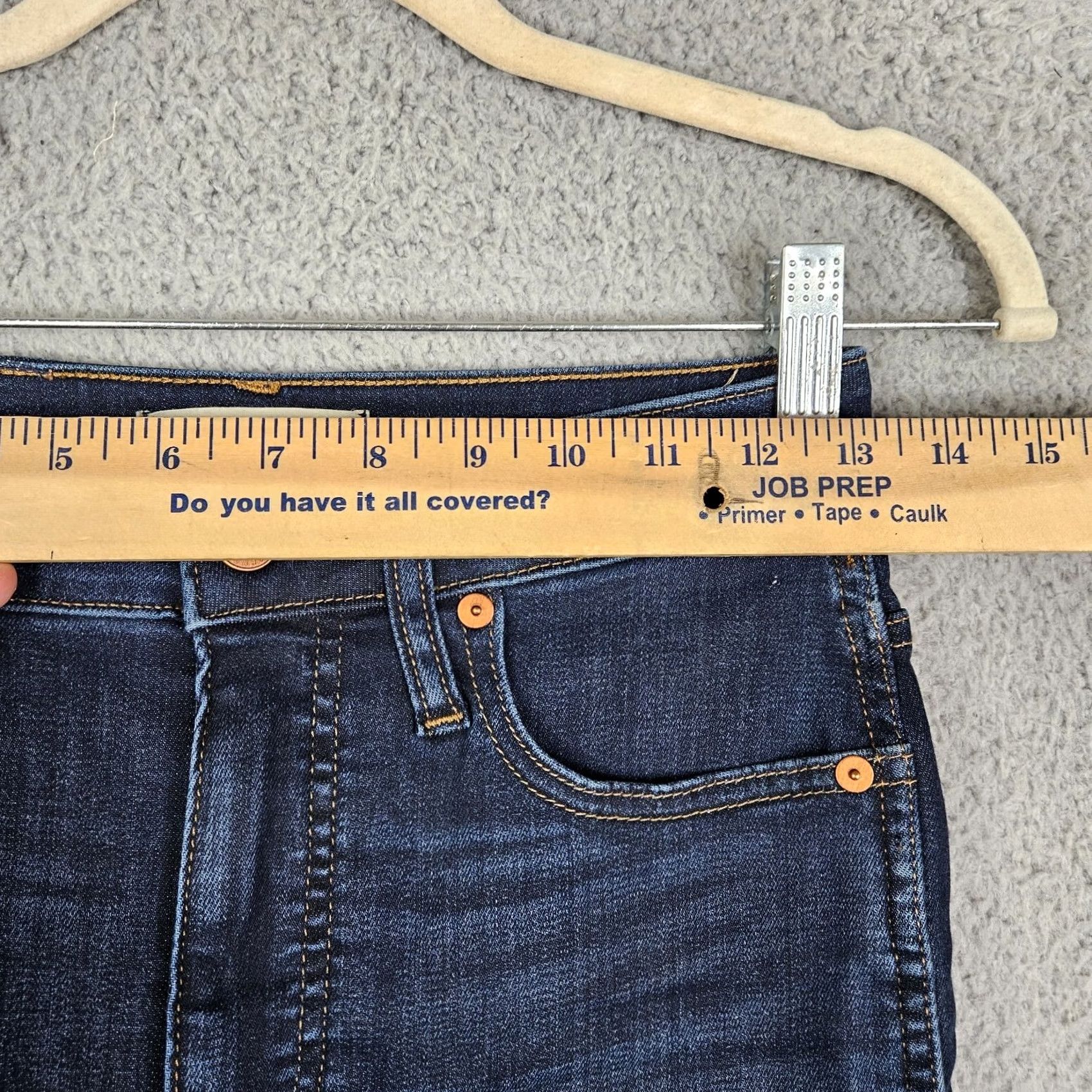Madewell Madewell Jeans Skinny BLUE five pockets Size 25 Womens Regular High-RISE Vintage No Size 42" / US 20 - 5 Thumbnail