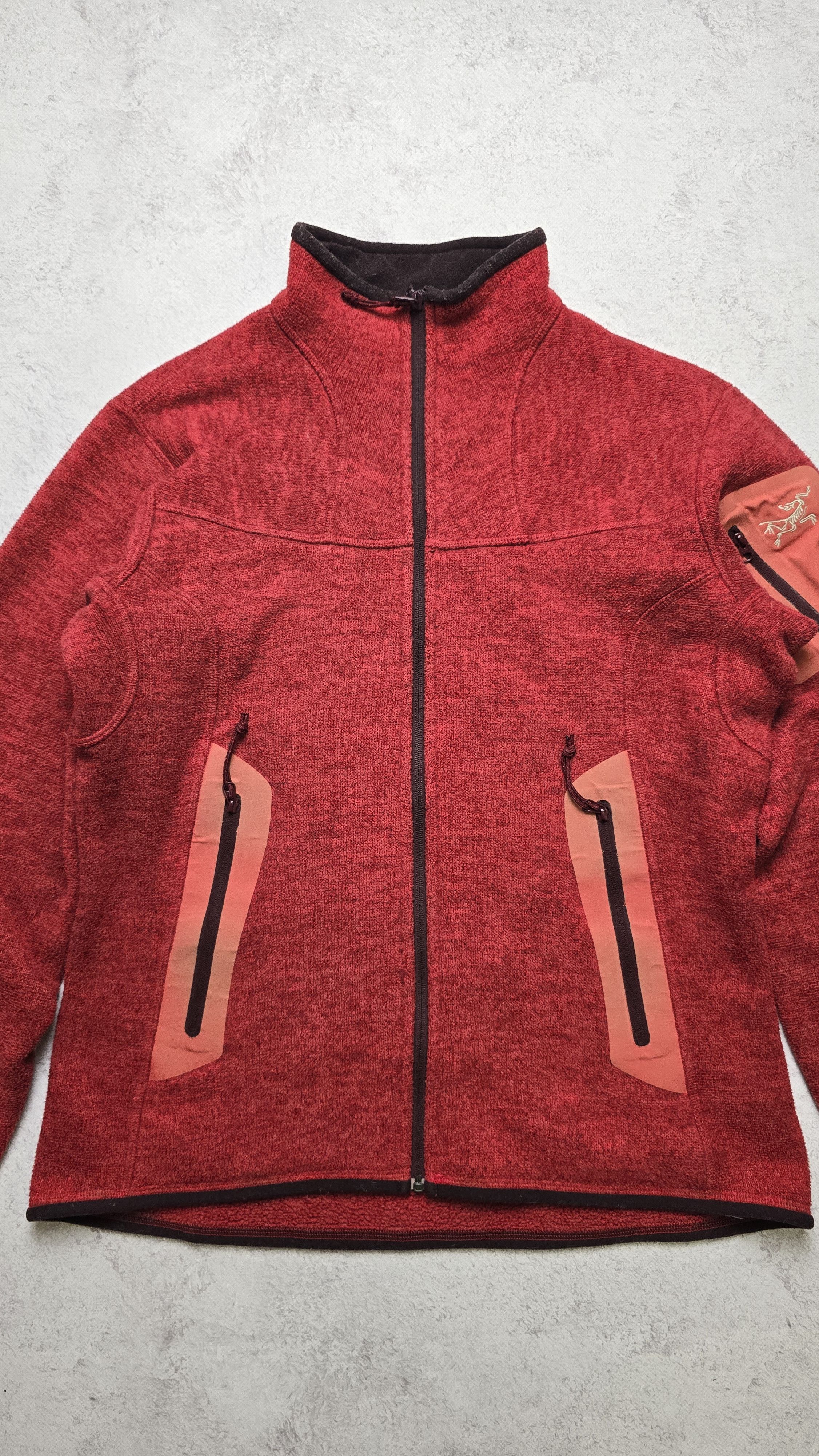 Arc'teryx Arc'teryx Covert Full Zip Knit Fleece Red Jacket Size M / US 6-8 / IT 42-44 - 8 Thumbnail
