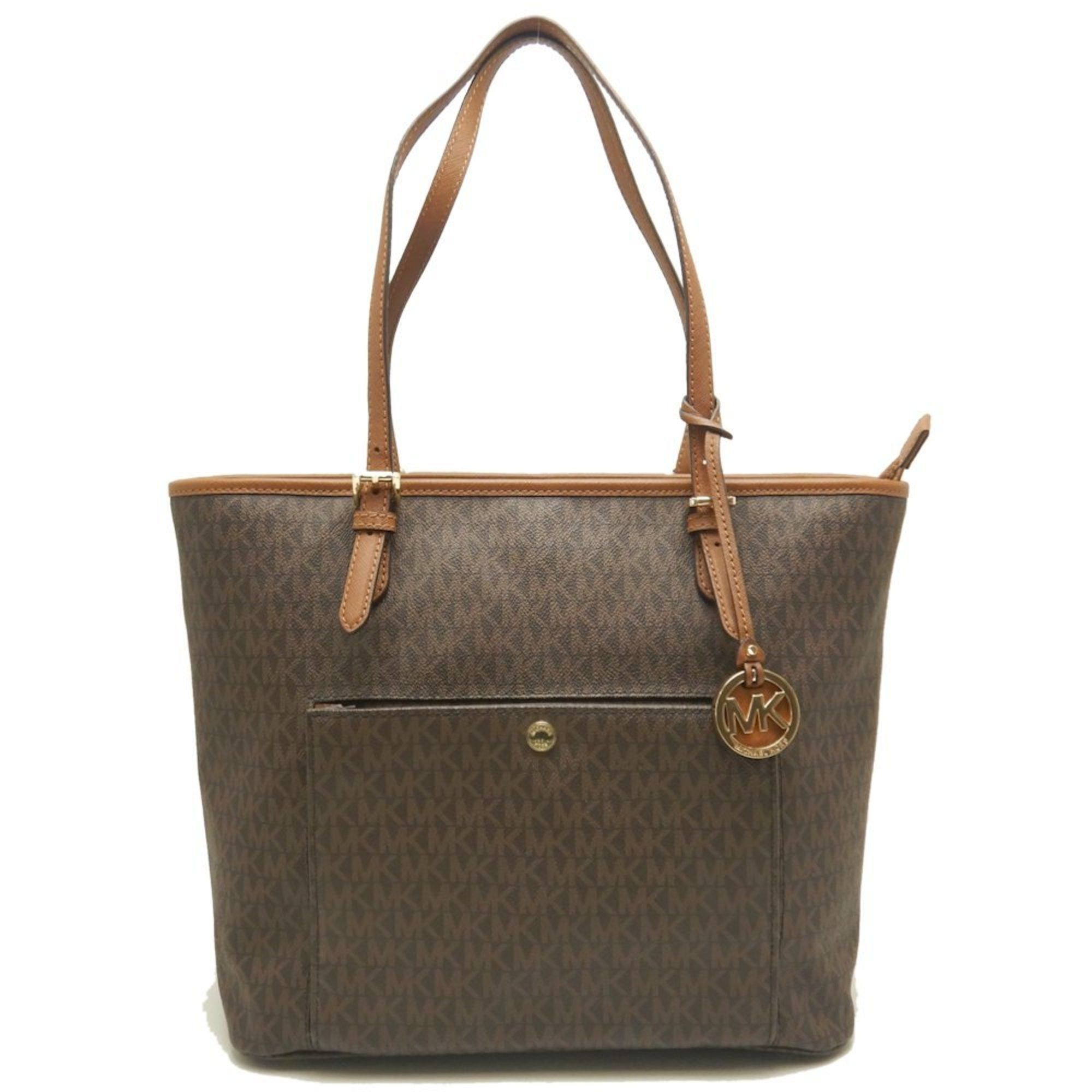 Michael Kors Michael Kors JET SET 30S7GTTT7B Tote Bag x Leather Brown 252757 Size ONE SIZE - 1 Thumbnail