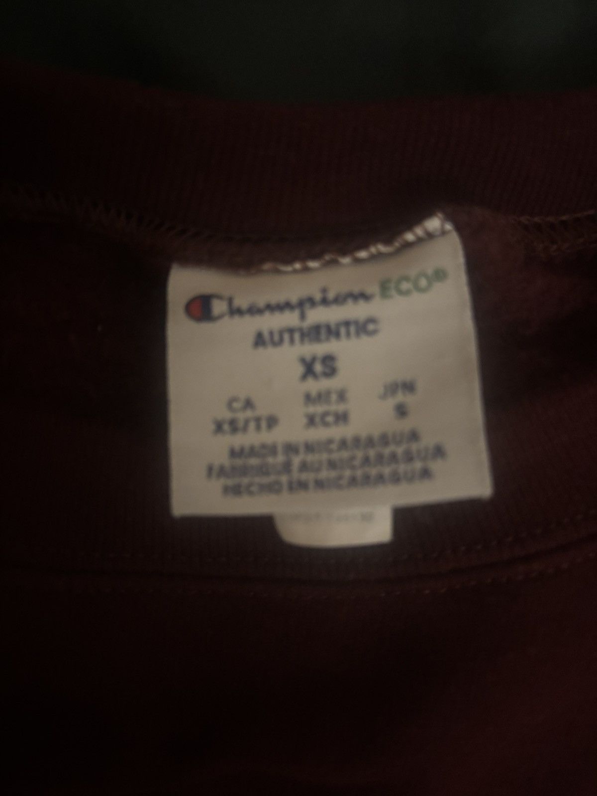 Champion Red College Sweater Size US XS / EU 42 / 0 - 3 Thumbnail