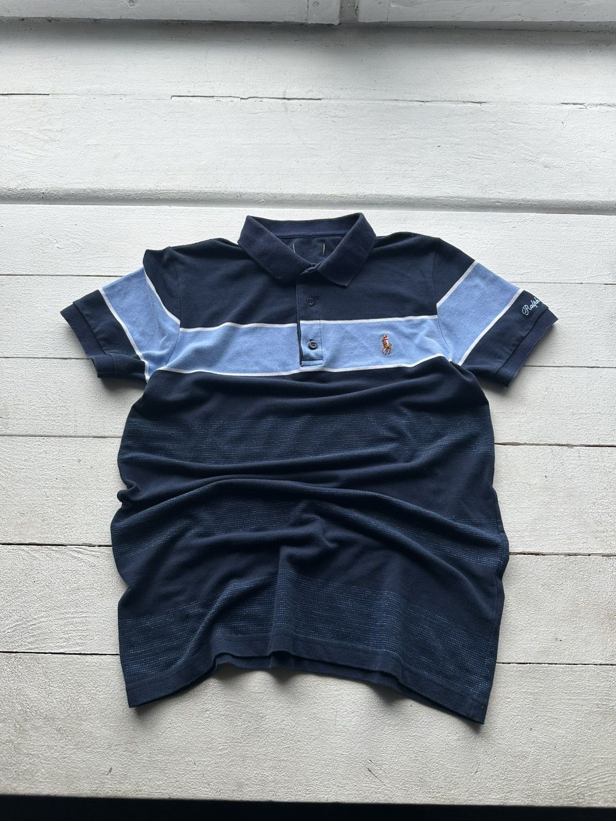 Polo Ralph Lauren × Vintage 🚨VNTG RALPH LAUREN POLO LINED MARINA LUXURY OLD MONEY Size US M / EU 48-50 / 2 - 1 Thumbnail