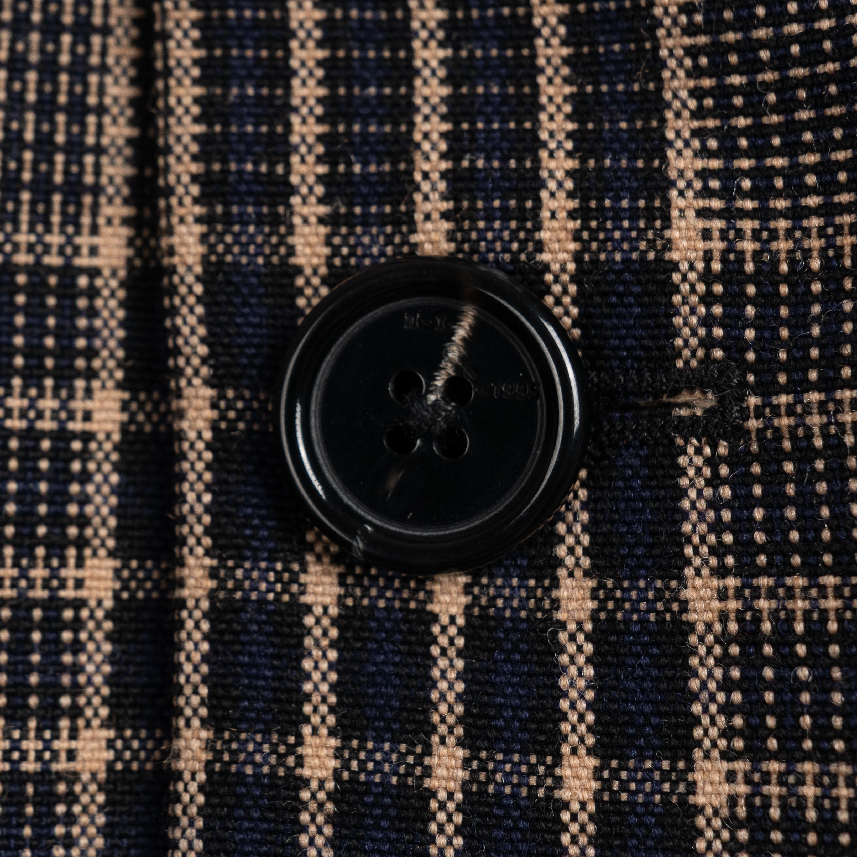 Raf Simons Raf Simons Back Zip Plaid Blazer Brown Size US L / EU 52-54 / 3 - 12 Thumbnail