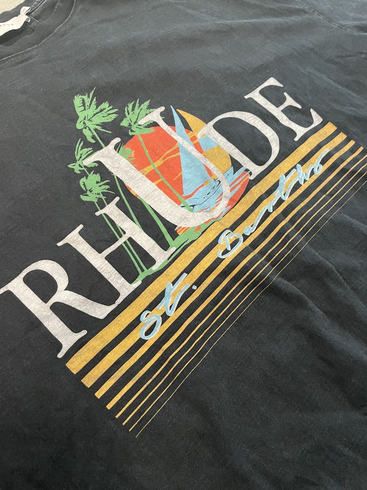 Rhude Men’s black Rhude t shirt size xxl Size US XXL / EU 58 / 5 - 2 Thumbnail