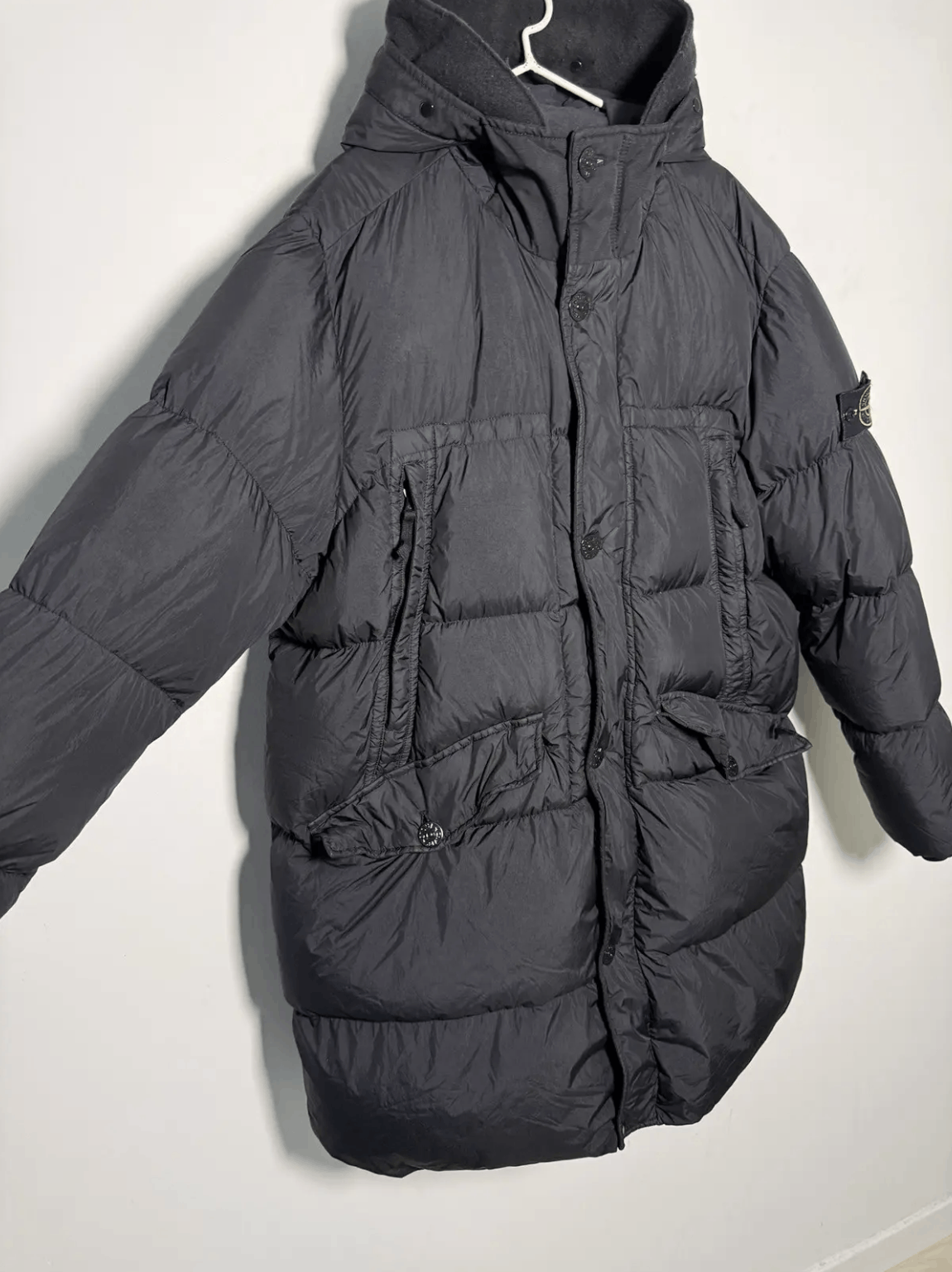Stone Island Stone Island crinkle reps down parka Size US XL / EU 56 / 4 - 7 Thumbnail