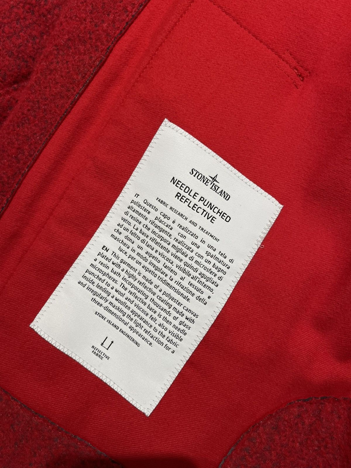 Stone Island Needle punched reflective balaclava jacket rare Size US M / EU 48-50 / 2 - 19 Thumbnail
