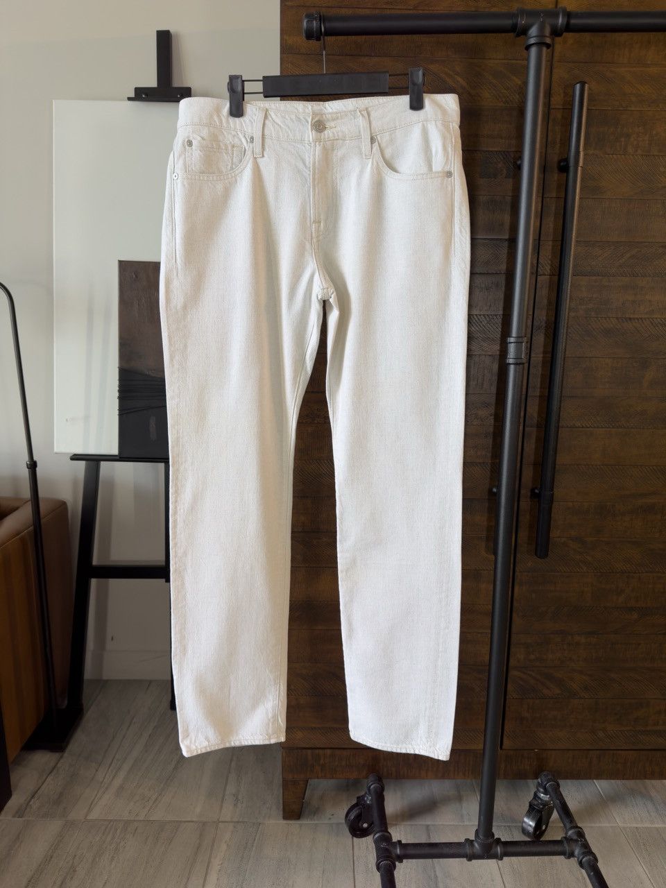 7 For All Mankind 7 for all Mankind Slimmy Jeans - White - Size 32 Size US 32 / EU 48 - 1 Thumbnail