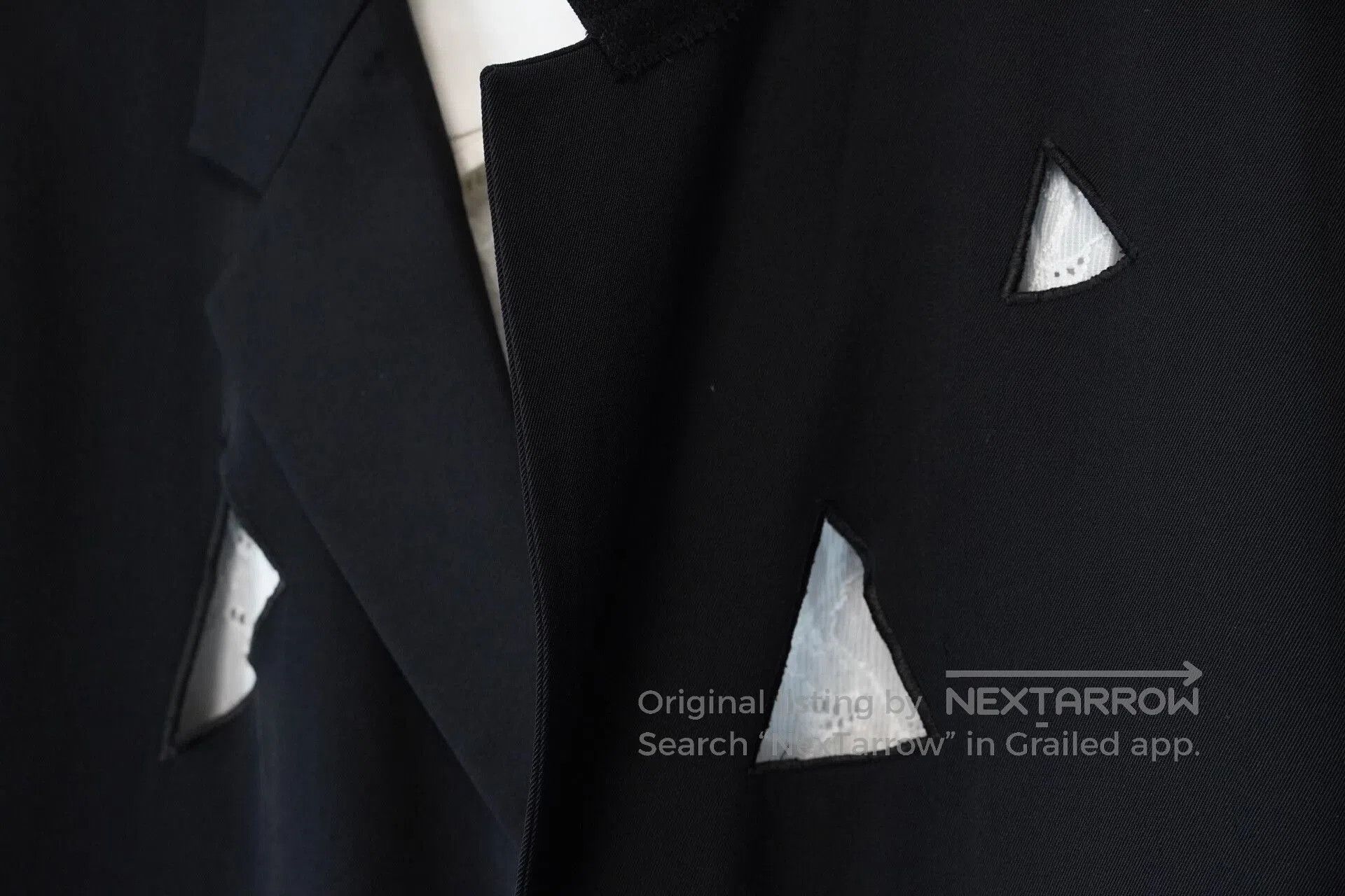 Yohji Yamamoto Yohji Yamamoto Black Wool Jacket. Size US S / EU 44-46 / 1 - 4 Thumbnail