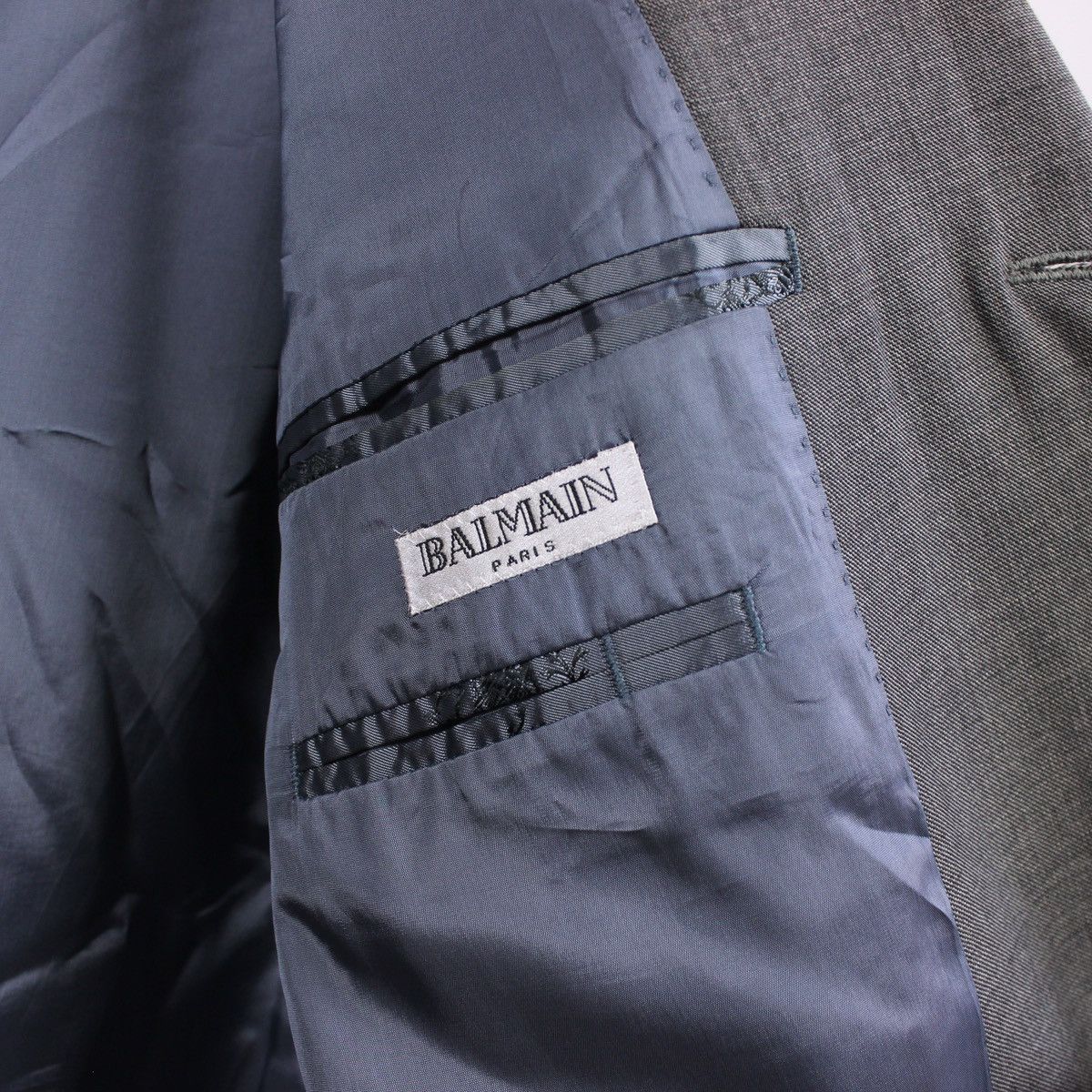 Balmain Balmain Paris Wool Blazer Pants Size 44L - 7 Thumbnail