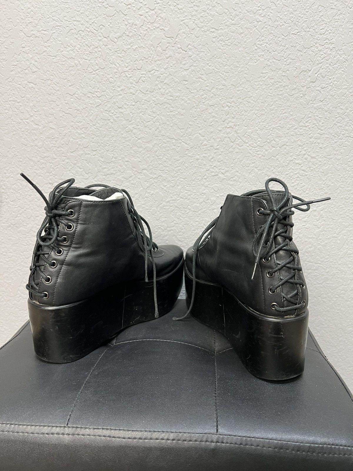 Japanese Brand × Seditionaries BELLY BUTTON born in TOKYO spike leather stylish boots Size US 7 / EU 40 - 5 Thumbnail