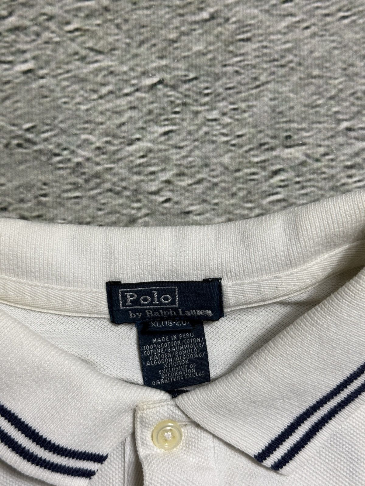 Ralph Lauren Chief Keef Polo Ralph Lauren vintage white big pony Size US S / EU 44-46 / 1 - 3 Thumbnail