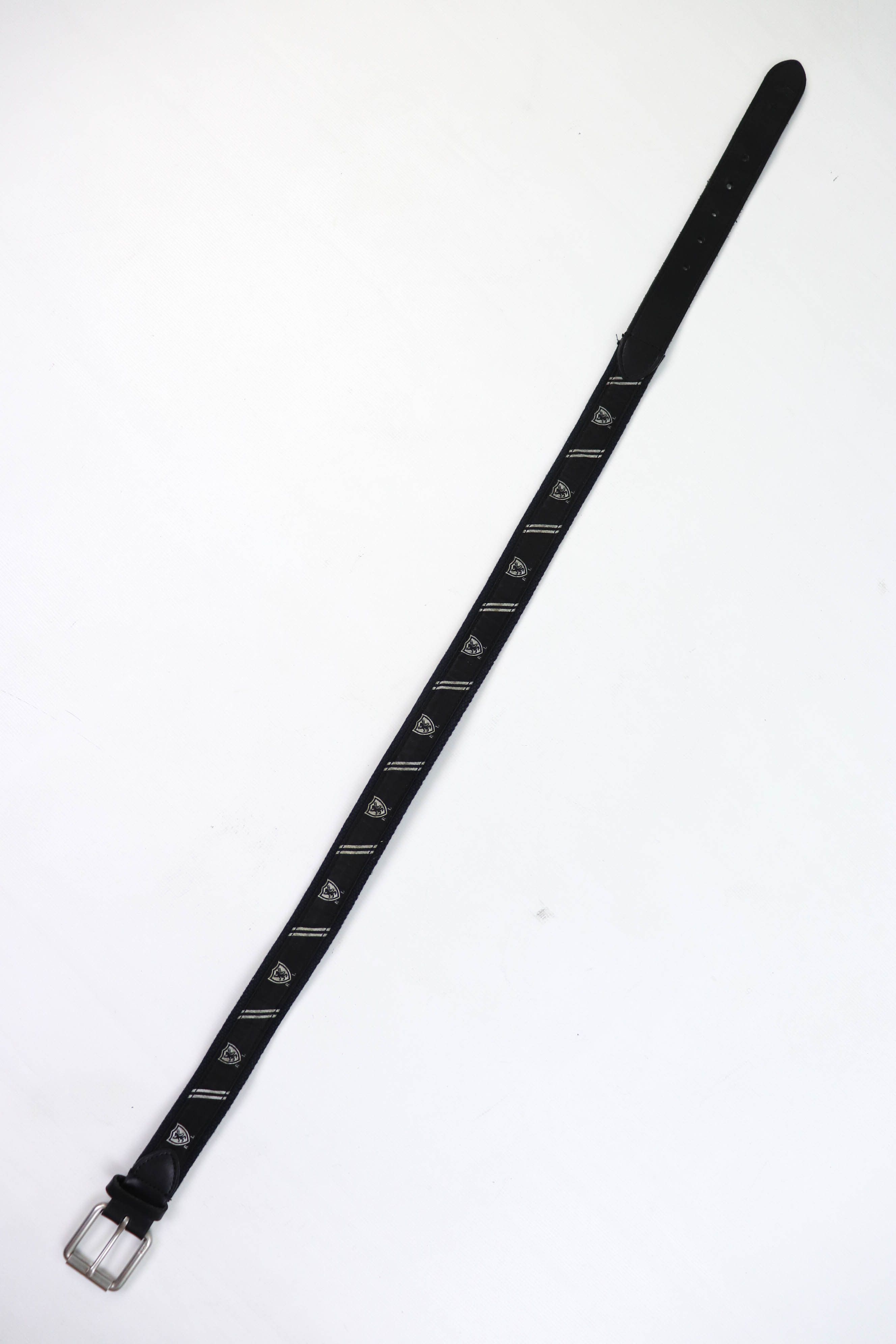 Polo Ralph Lauren POLO Ralph Lauren Women's Black Canvas/Leather Belt Size ONE SIZE - 10 Thumbnail