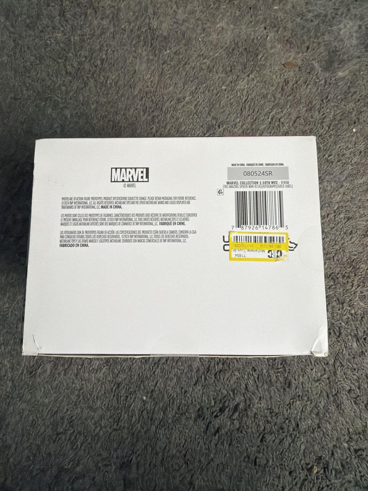 Marvel Comics 2024 McFarlane Toys Marvel Venom Gold Label Collection Size ONE SIZE - 6 Thumbnail