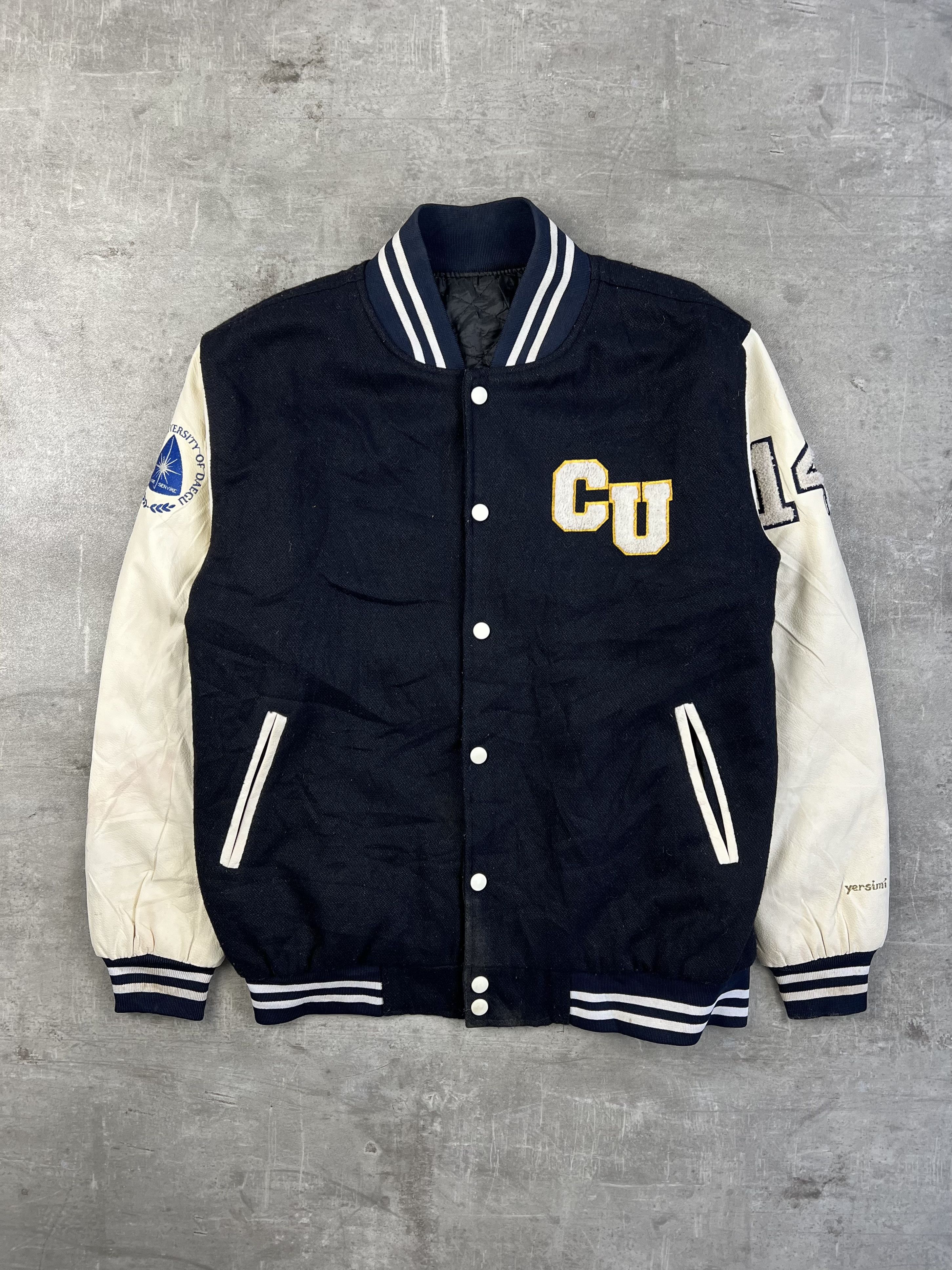 Vintage VARSITY JACKET DAEGU UNIVERSITY Size US L / EU 52-54 / 3 - 1 Thumbnail
