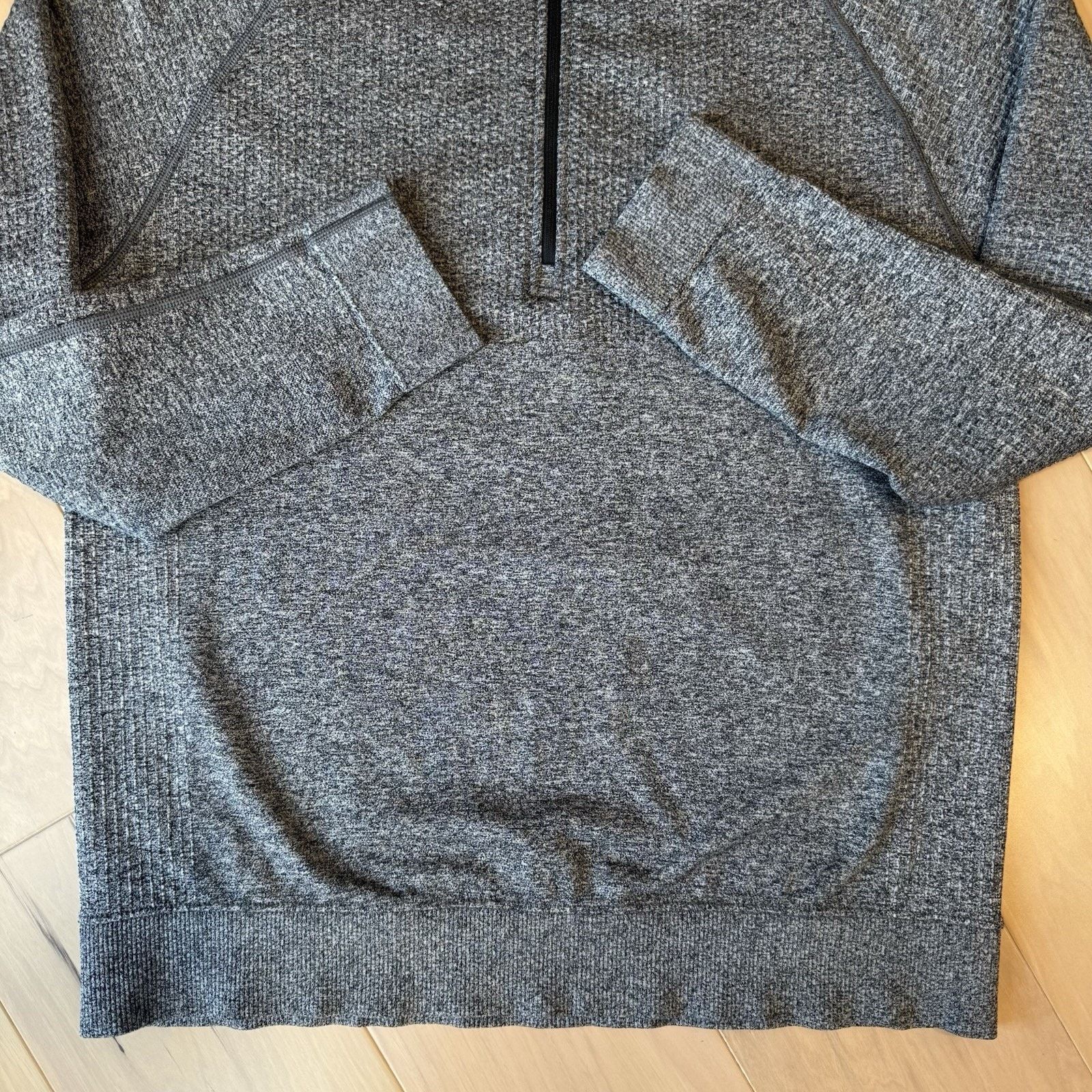Lululemon Lululemon Engineered Warmth 1/4 Zip Pullover Large Gray Size US L / EU 52-54 / 3 - 5 Thumbnail