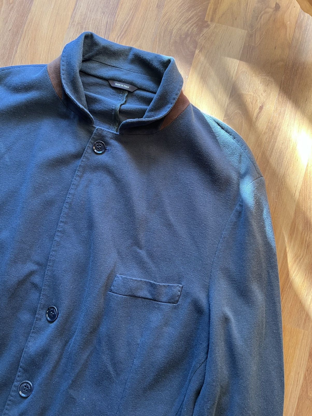 Loro Piana Giacca Sweater Loro Piana Blue Navy size XXL Size 54R - 3 Thumbnail