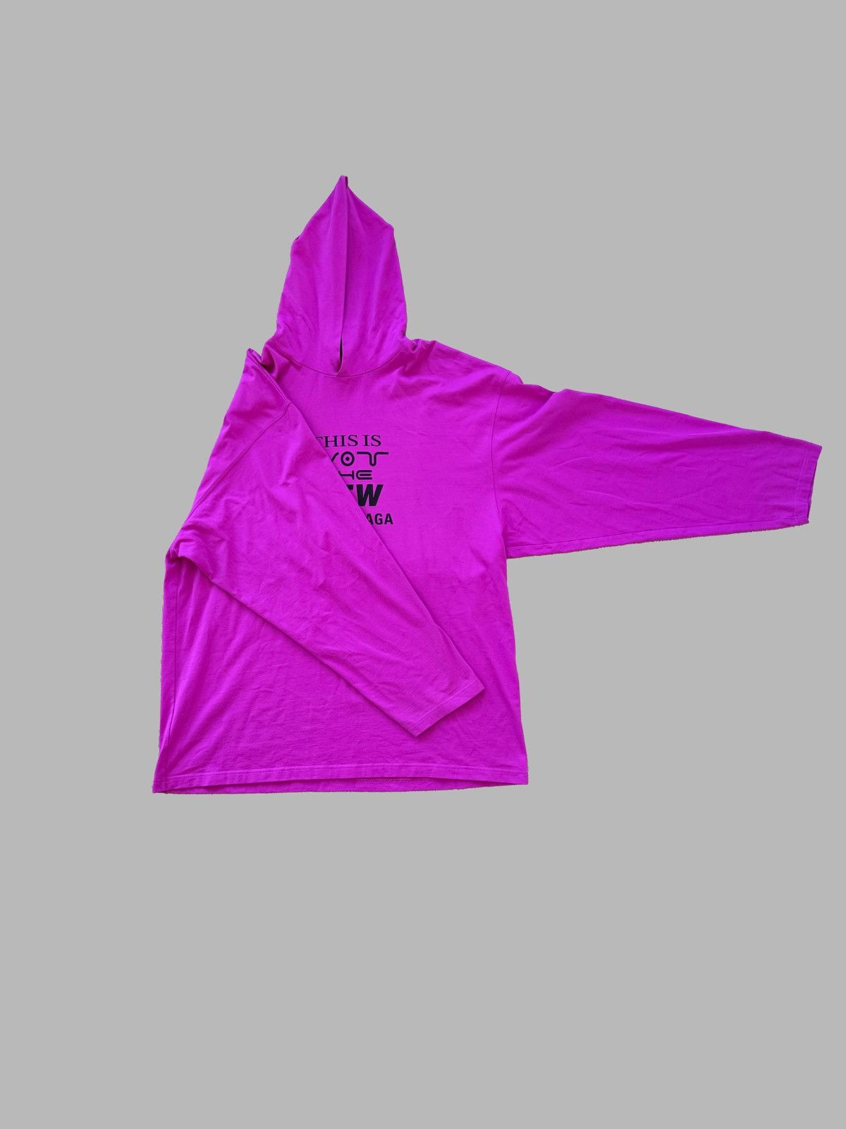 Balenciaga THIS IS NOT THE NEW BALENCIAGA LOGO Size US L / EU 52-54 / 3 - 3 Thumbnail