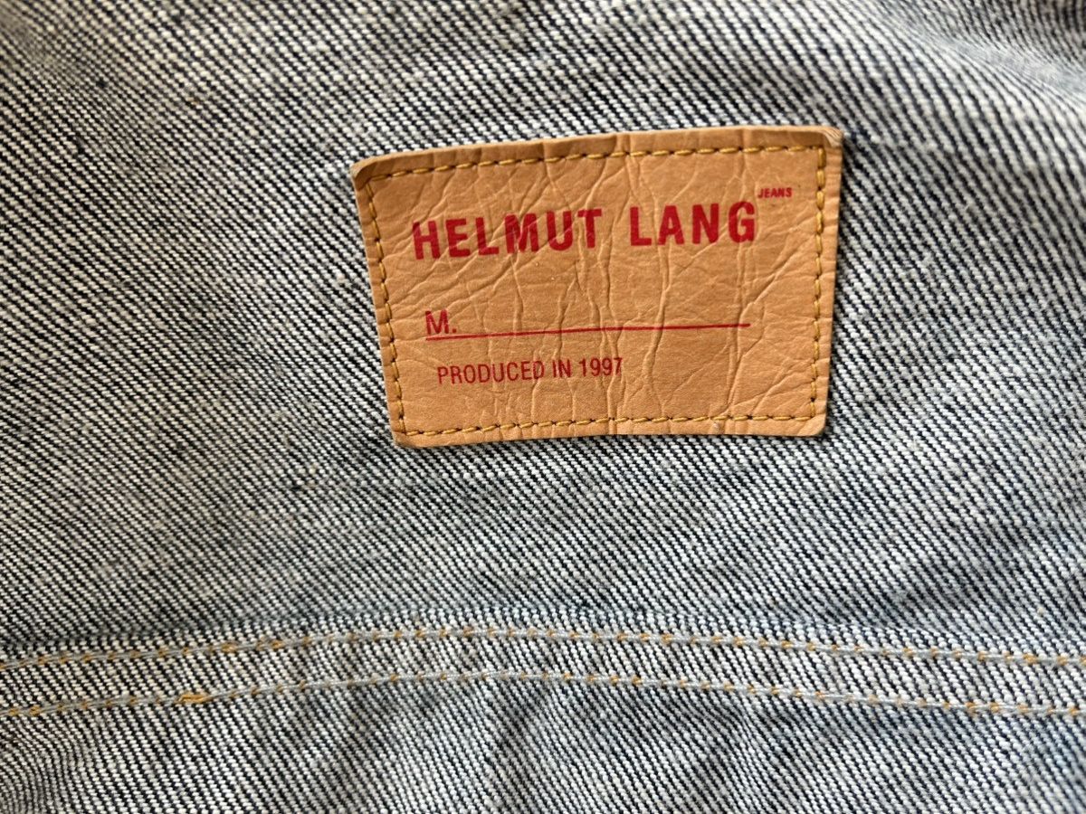 Helmut Lang Helmut Lang denim jacket 1997 Size US S / EU 44-46 / 1 - 8 Thumbnail