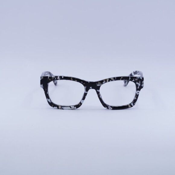 Off-White Off-White OERJ078 STYLE 78 1200 Eyeglasses Black Havana 52mm Size ONE SIZE - 2 Thumbnail