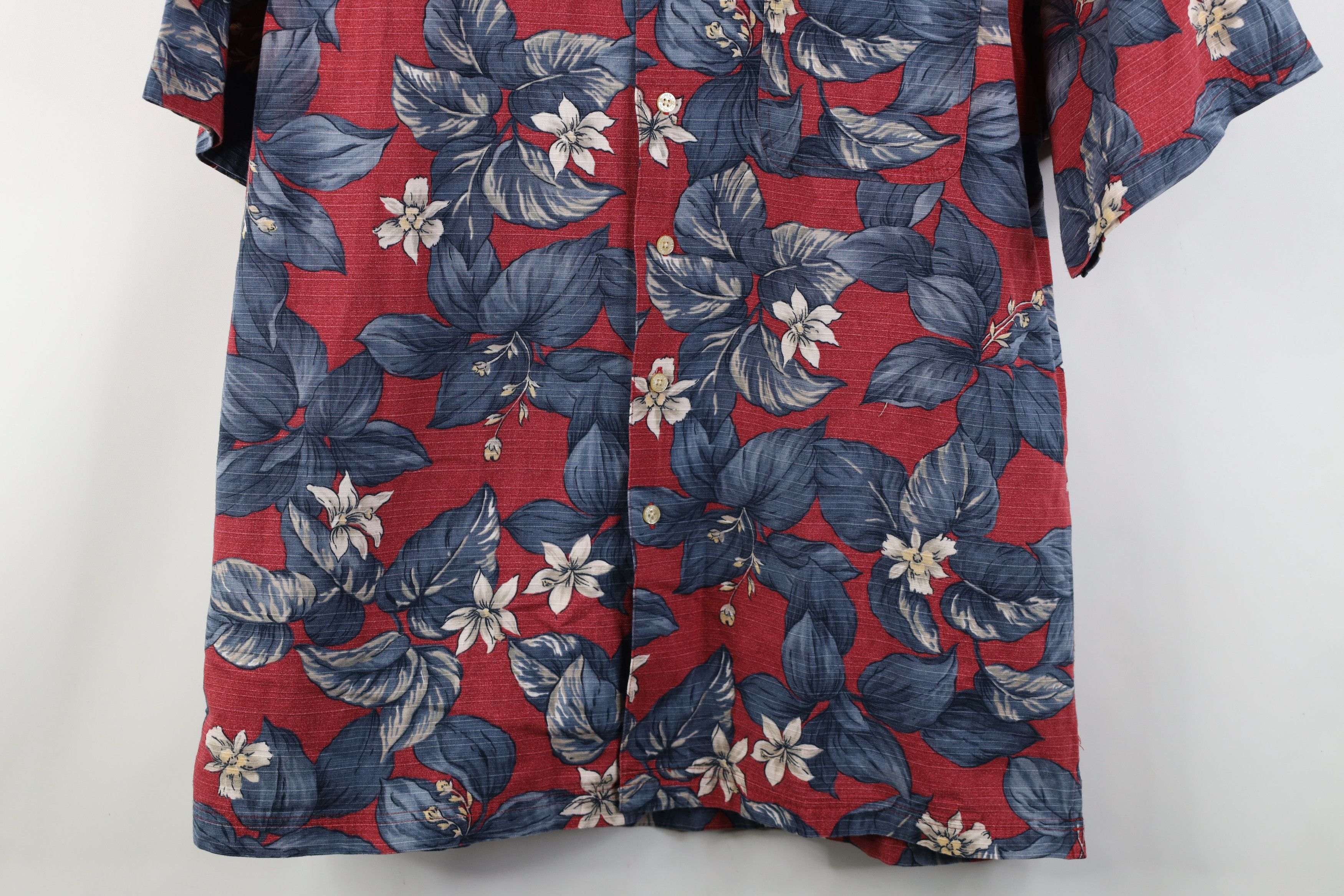 Ralph Lauren Vintage 90s Chaps Ralph Lauren Looped Collar Hawaiian Shirt Size US L / EU 52-54 / 3 - 3 Thumbnail