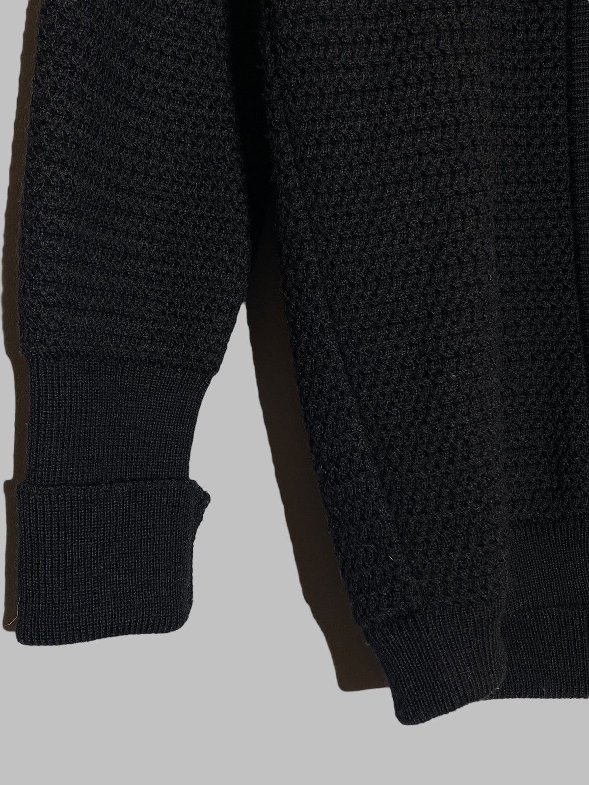 Prada Prada 2010 Wool Knit Cardigan With Polyurethane Details Size M / US 6-8 / IT 42-44 - 7 Thumbnail