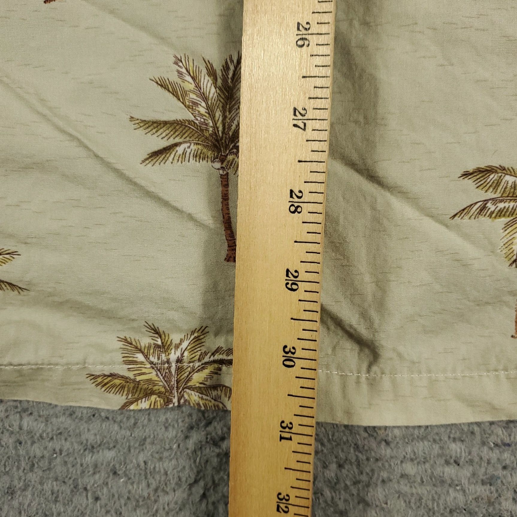 Vintage Pacific Legend Button-Up Shirt Mens 2XL Beige Hawaiian Short Sleeve Palm Trees Size US XXL / EU 58 / 5 - 4 Thumbnail