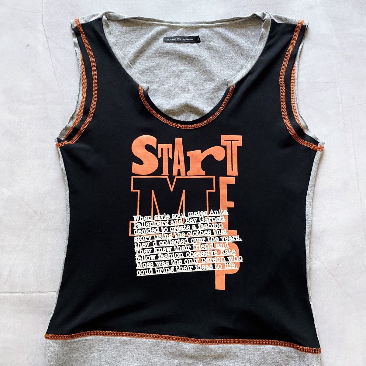 Hysteric Glamour 00s Start Me Up Hysteric Glamour Vibe Vintage Tank Top Y2K Size L / US 10 / IT 46 - 2 Thumbnail