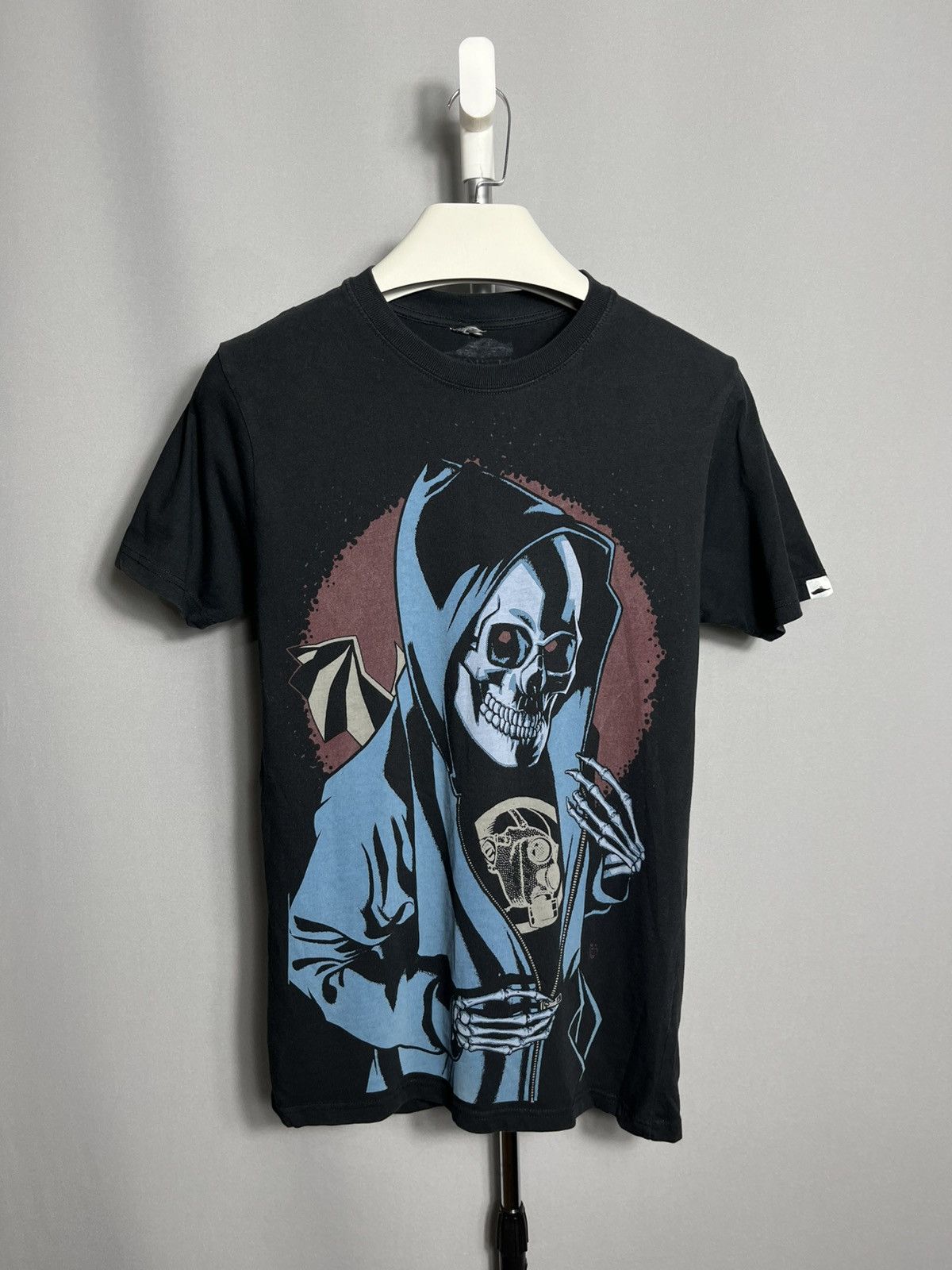 Atticus × Band Tees × Japanese Brand Atticus x Brian Ewing t-shirt men’s skull death black cotton Size US S / EU 44-46 / 1 - 1 Thumbnail