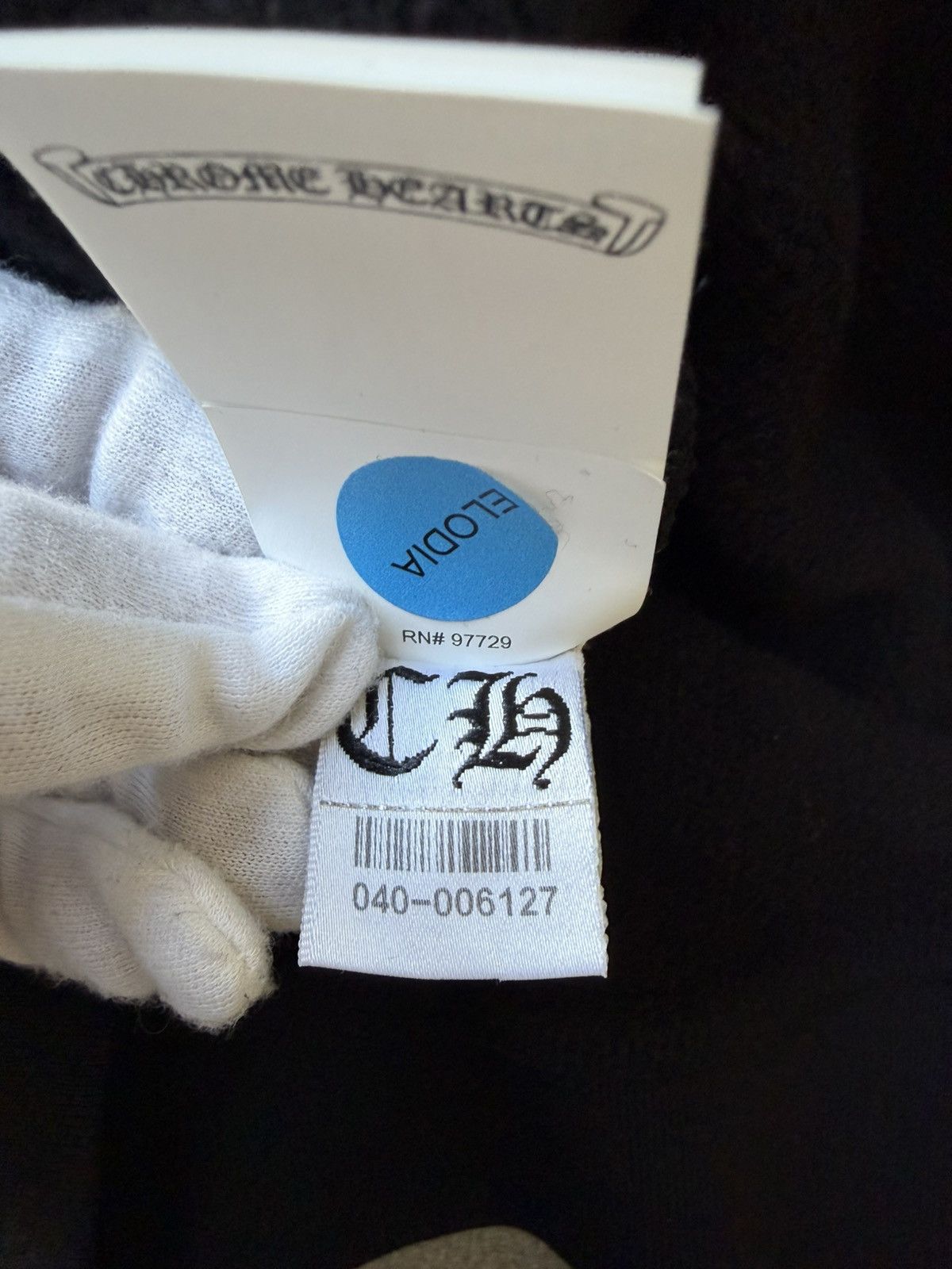 Chrome Hearts RARE!Chrome Hearts Cross Patch Quarter Zip Sweatshirt Size US M / EU 48-50 / 2 - 16 Thumbnail