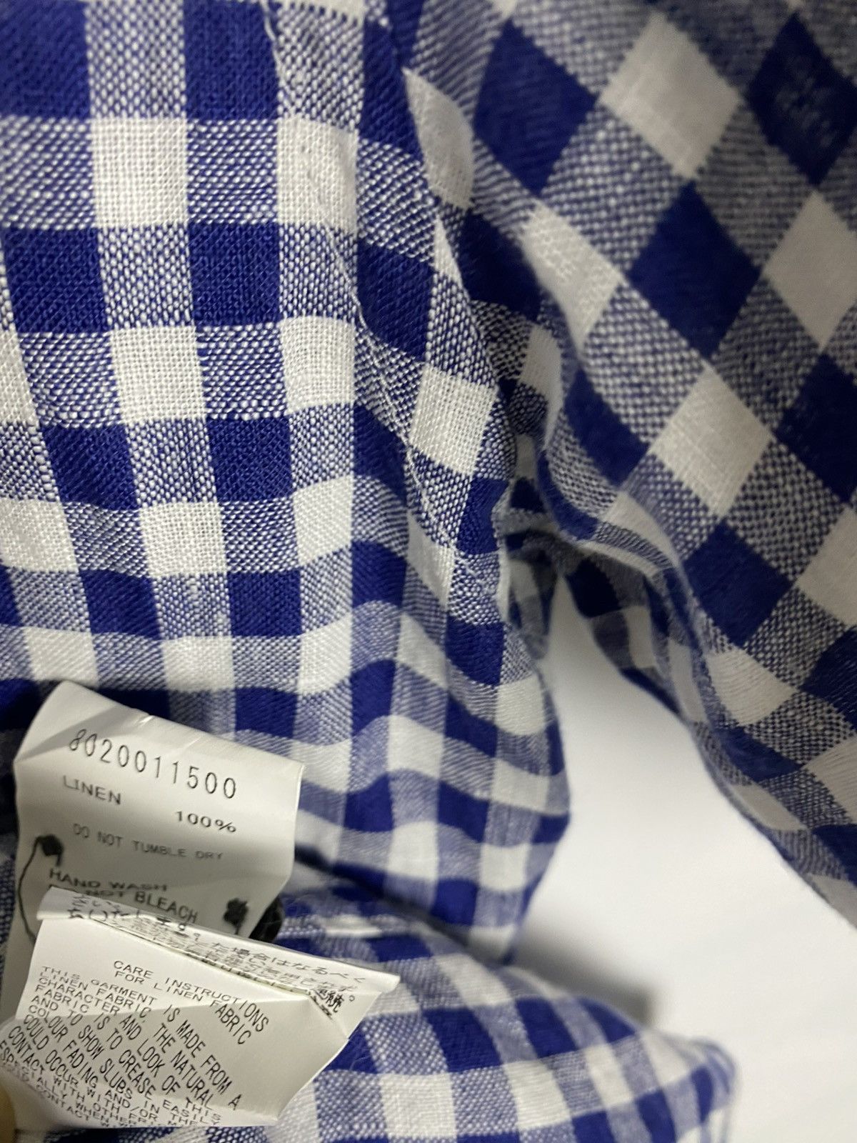 Nigel Cabourn Nigel Carbourn Linen Plaid Shirt Size US M / EU 48-50 / 2 - 5 Thumbnail