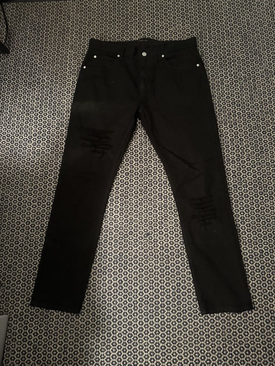 Helmut Lang Helmut lang ripped jeans Size US 34 / EU 50 - 1 Thumbnail