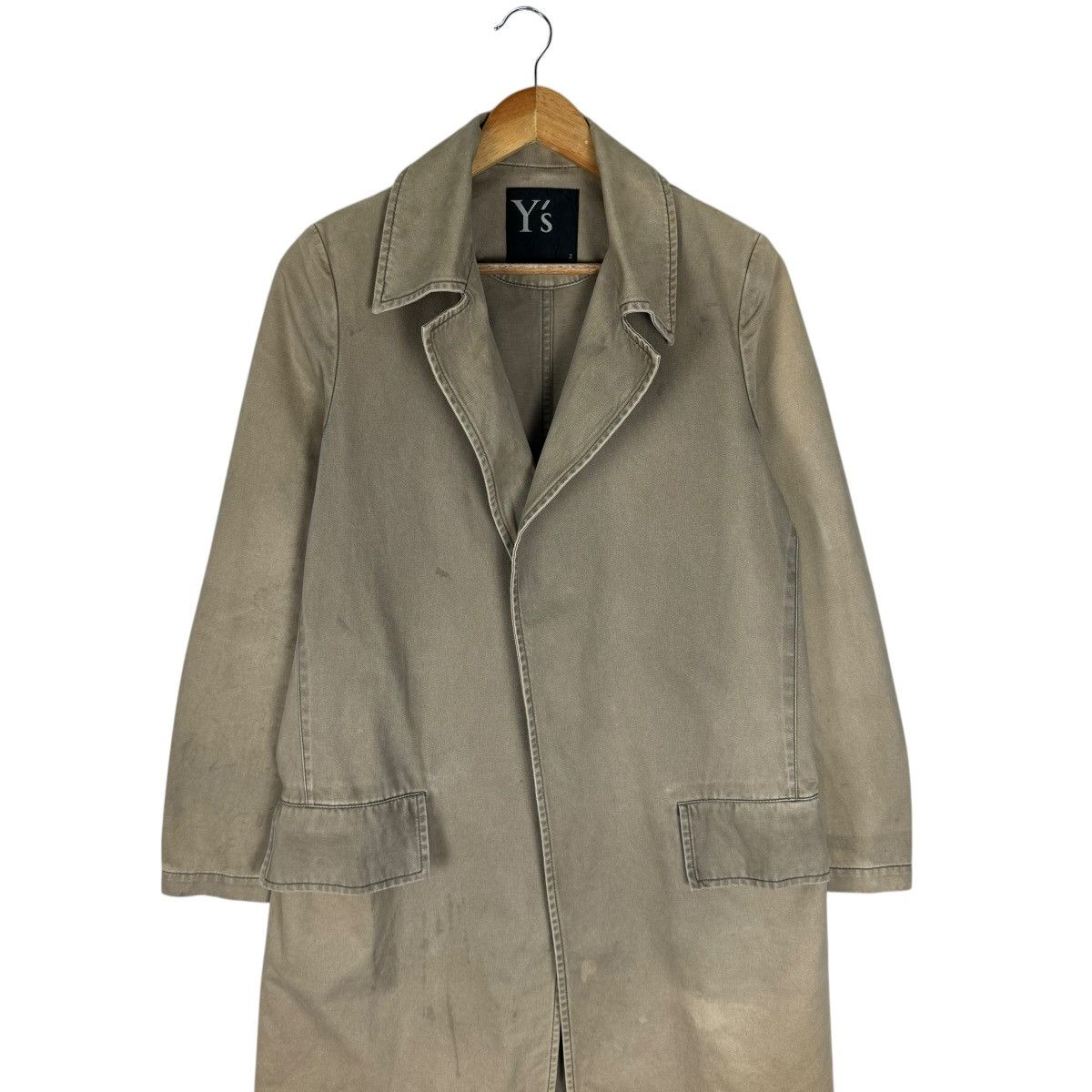 Yohji Yamamoto 🔥Y’S BUTTONLESS CARDIGAN LONG JACKET Size US M / EU 48-50 / 2 - 2 Thumbnail