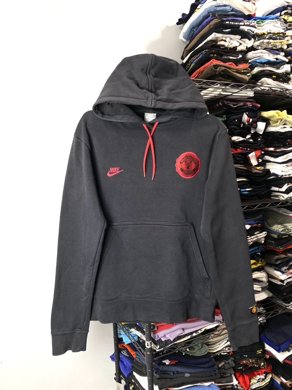 Nike 2000’s Nike Manchester United Soccer Hoodie Jersey Size US S / EU 44-46 / 1 - 1 Thumbnail