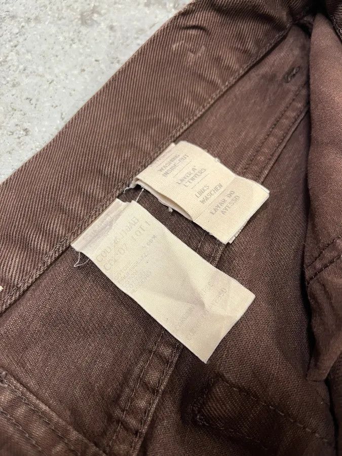 1990s Giorgio Armani Brown Archive Pants