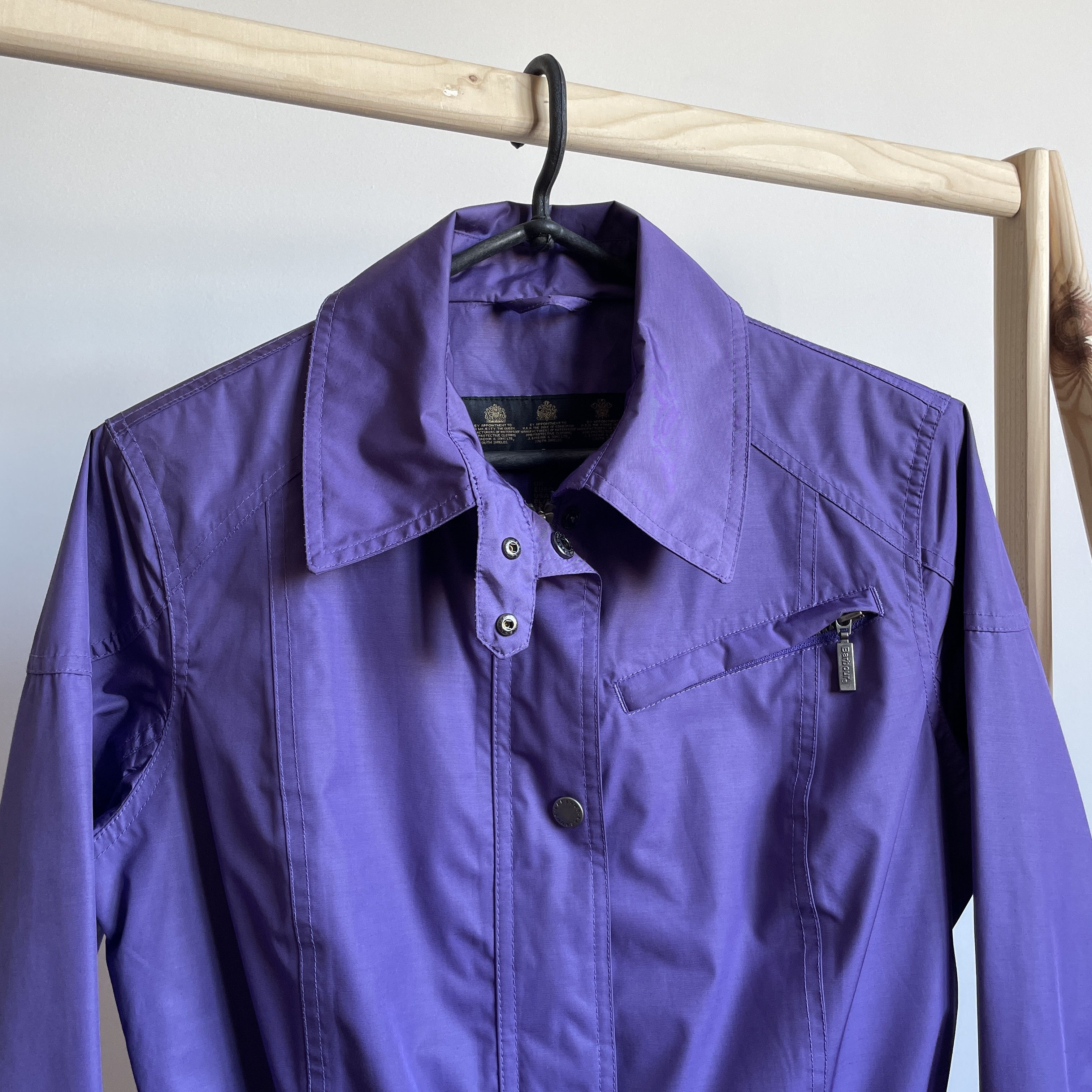 Barbour Barbour Silk Sheen Alex Womens Jacket Size M / US 6-8 / IT 42-44 - 4 Thumbnail