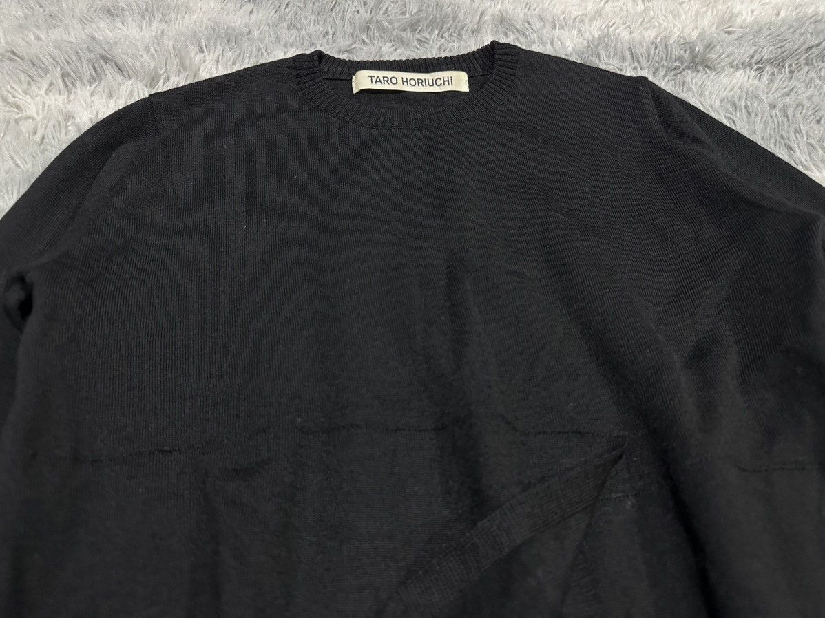 Japanese Brand 🔥Japanese Designer Archived Tora Horiuchi Asymmetric Sweater Size US S / EU 44-46 / 1 - 4 Thumbnail