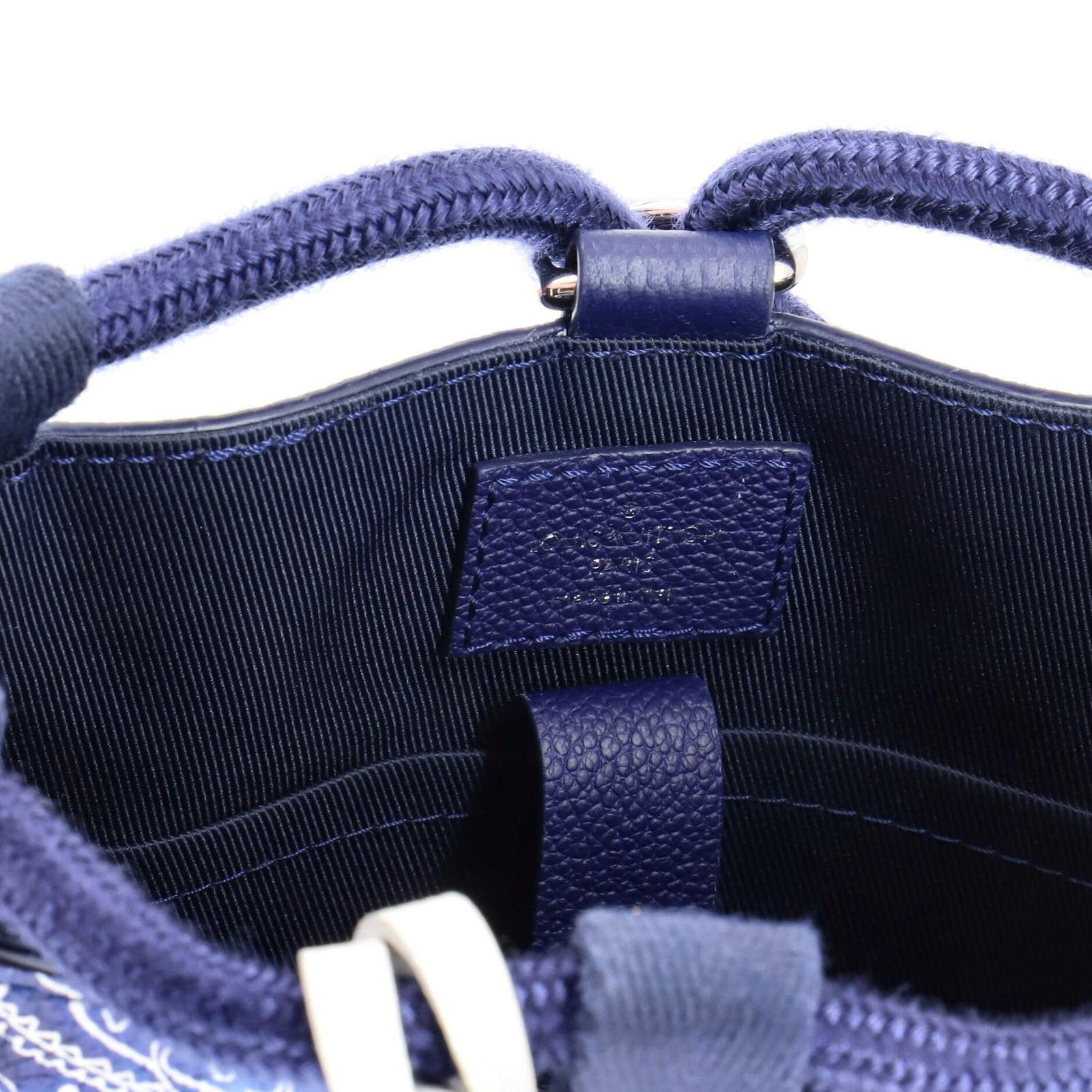 Randonnee Backpack Limited Edition Monogram Bandana Leather