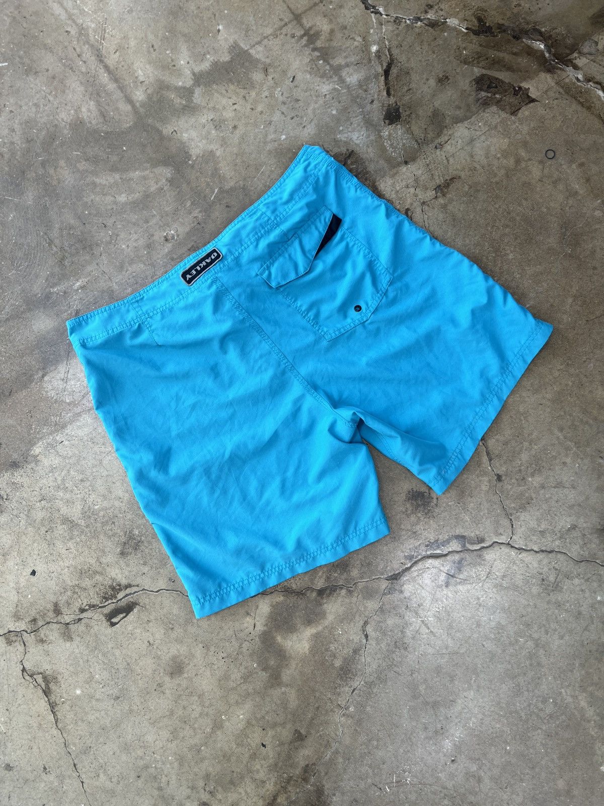 Oakley Oakley Teal Board Shorts Sz. 38 Size US 38 / EU 54 - 4 Thumbnail