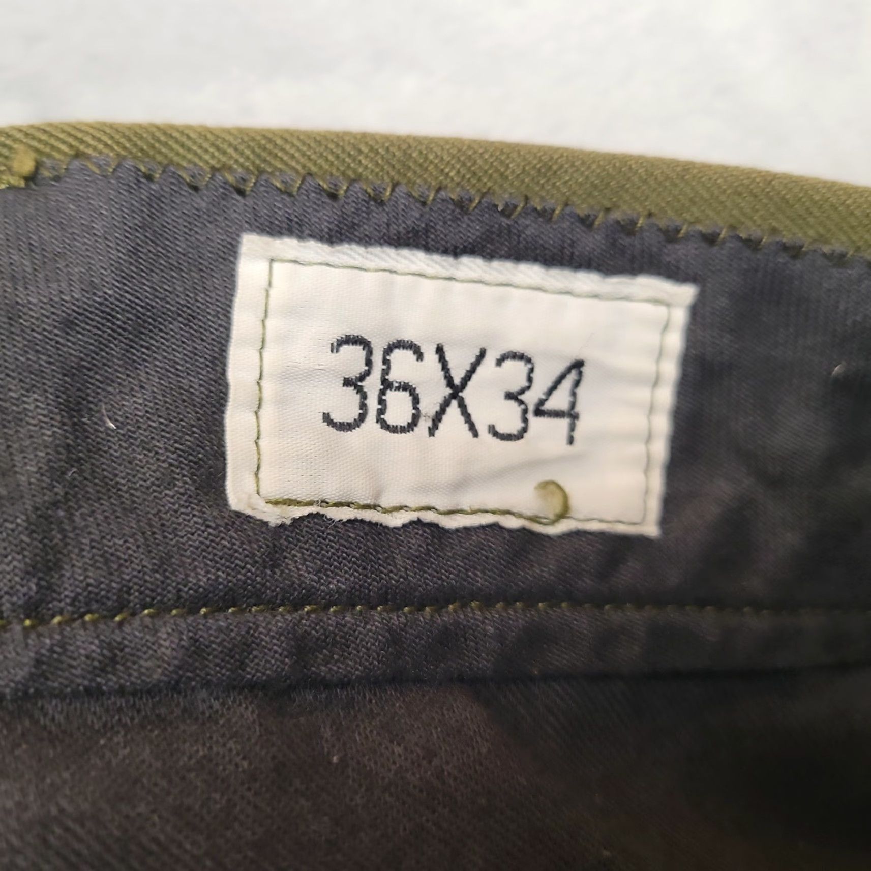 Vintage VINTAGE Terry Fire Fighter Pants 36x34 Green Twill 80s Flame-Resistant Chino Unisex Adults Mens Womens Girls Boys Size US 36 / EU 52 - 5 Thumbnail