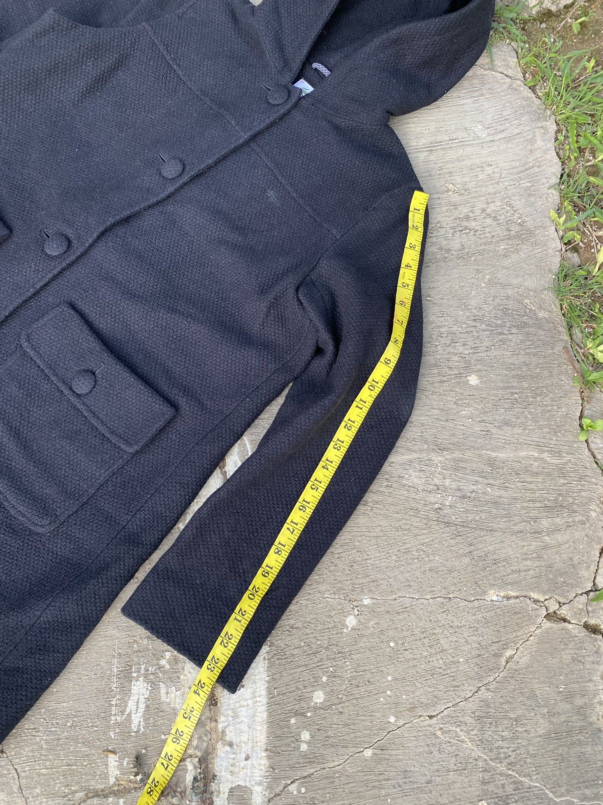 Lacoste × Vintage Vintage Lacoste Wool Long Jacket Size L / US 10 / IT 46 - 10 Thumbnail