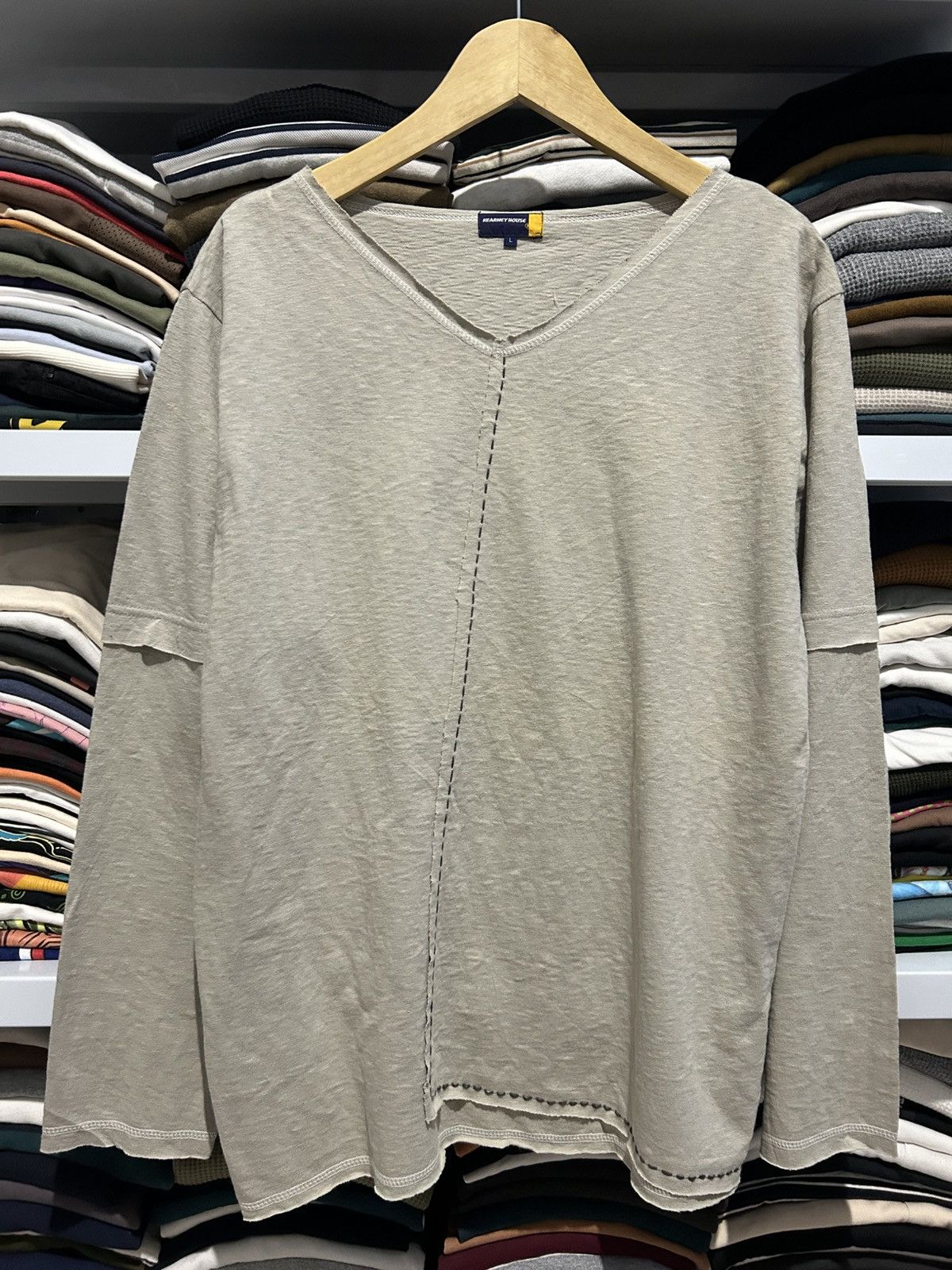 Japanese Brand Kearney House Japan Longslevee shirt Size US XL / EU 56 / 4 - 1 Thumbnail