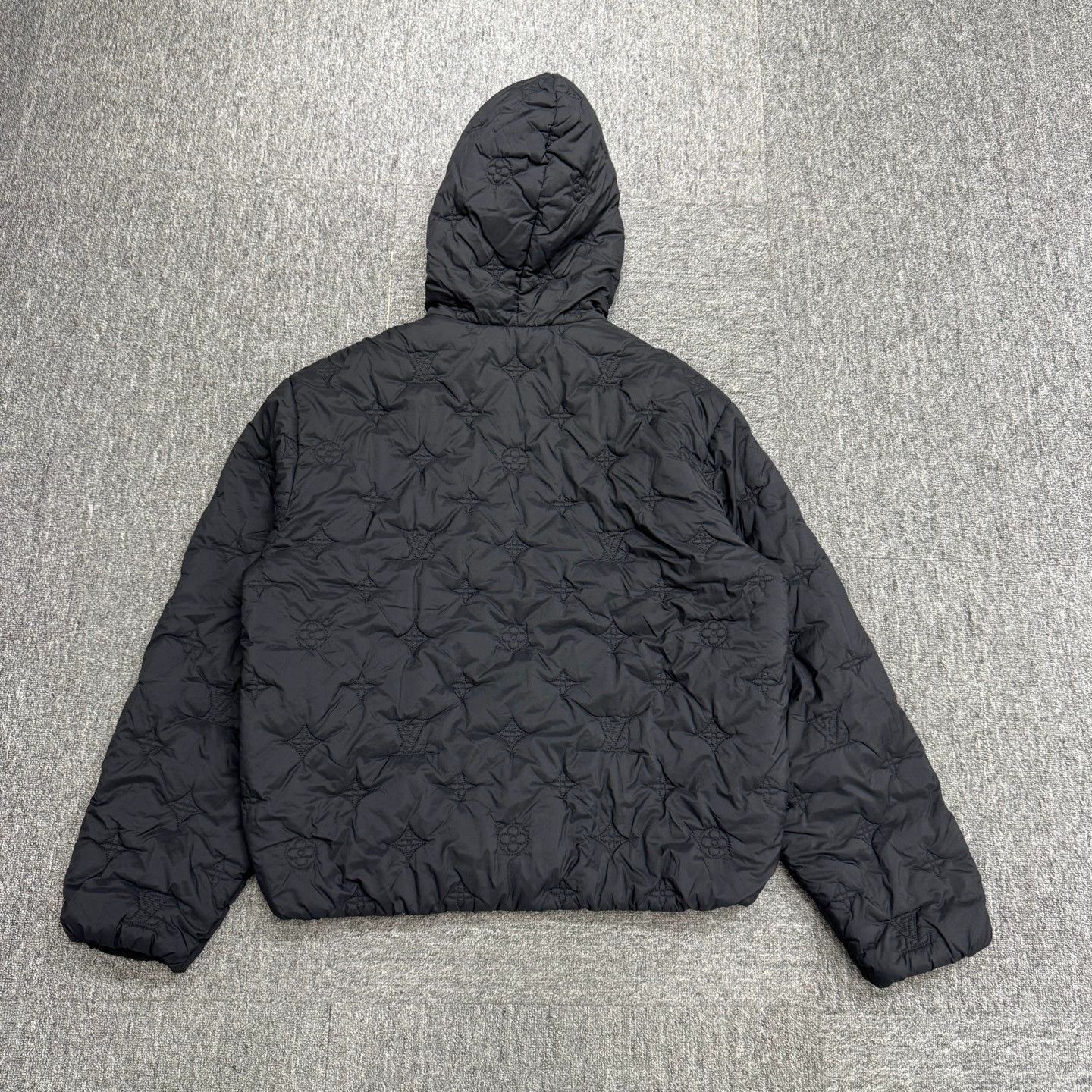 Louis Vuitton LV Embroidered Monogram Hooded Cotton Jacket Size US M / EU 48-50 / 2 - 5 Thumbnail