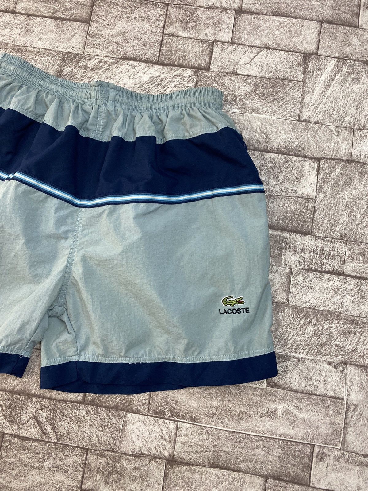 Lacoste × Vintage Rare Hype Vintage Lacoste Shorts Size US 32 / EU 48 - 14 Thumbnail