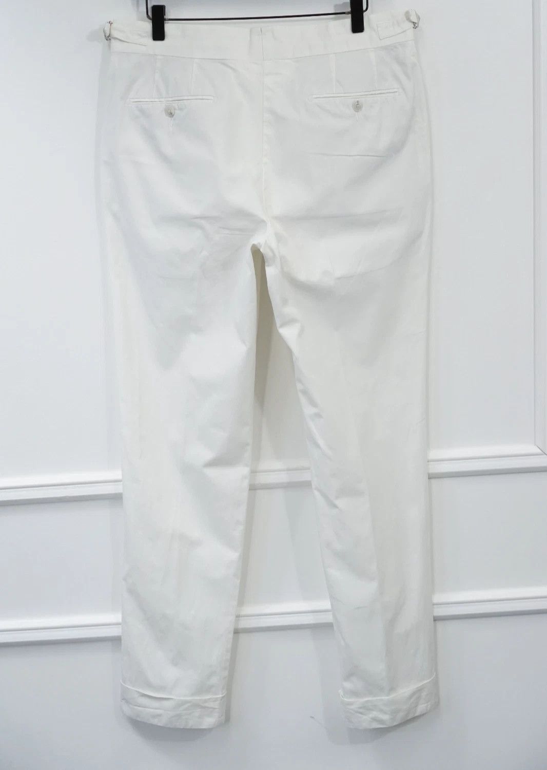 Suitsupply Men Suitsupply Suit Havana Jetted White EThomas UK/US38 Size 38R - 7 Thumbnail