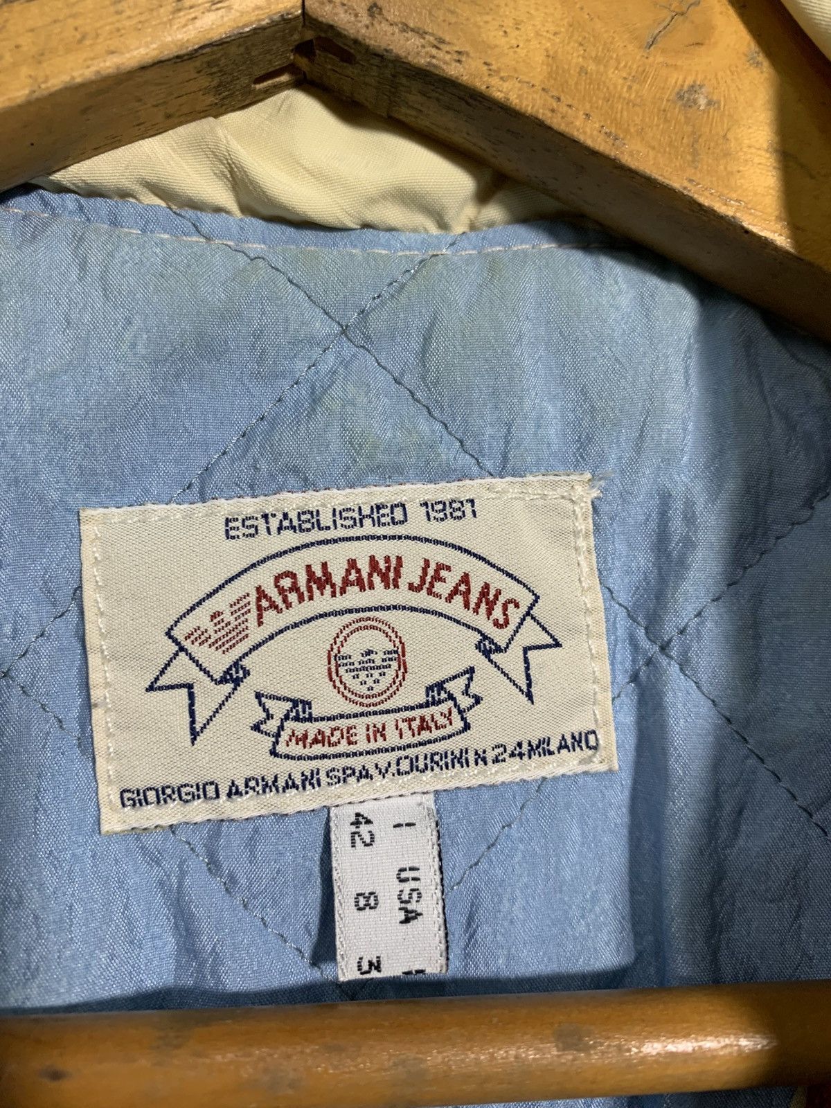 Armani 🔥ARMANI JEANS DRAWSTRING JACKETS Size M / US 6-8 / IT 42-44 - 6 Thumbnail
