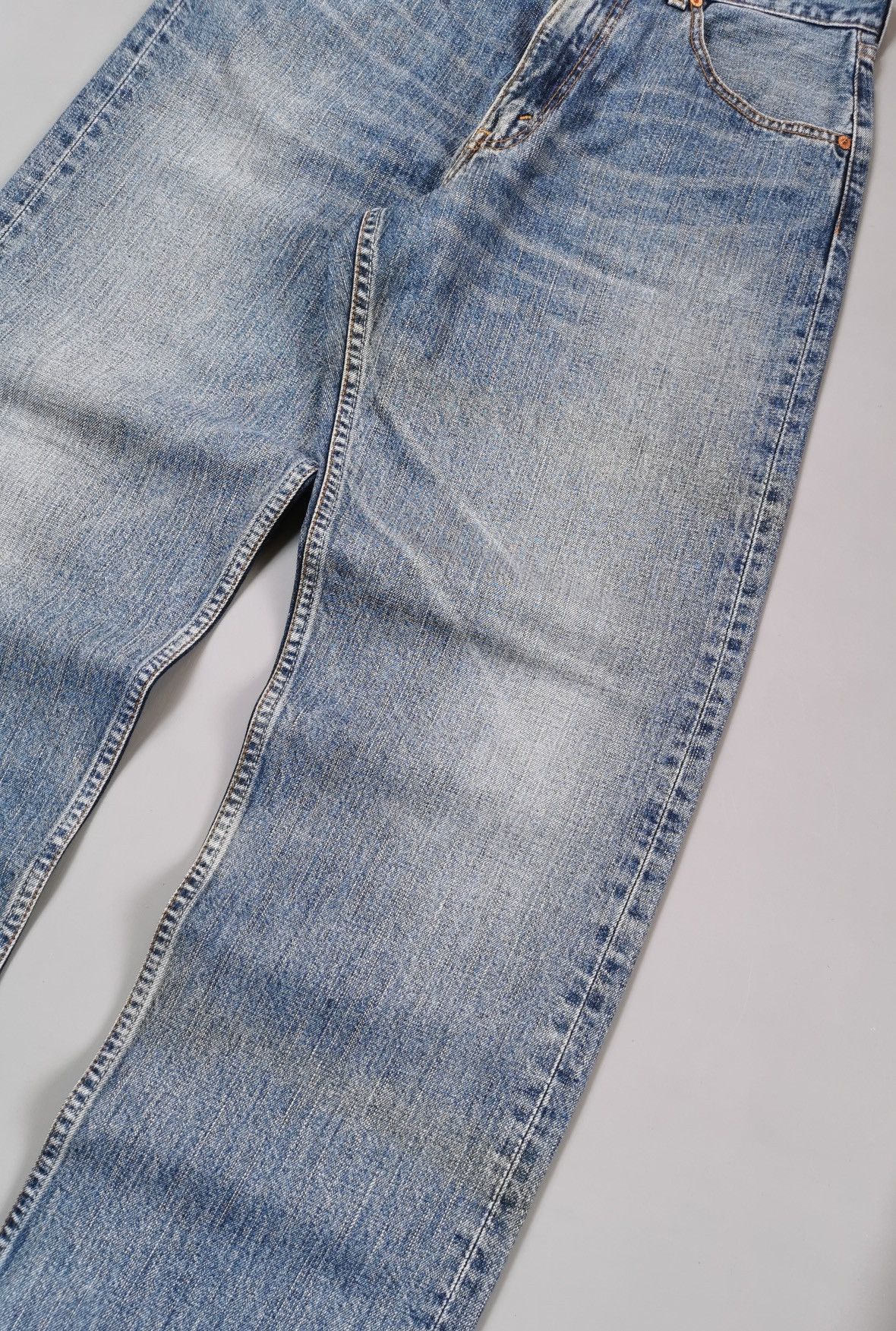 Le Grande Bleu (L.G.B.) × Levi's × Vintage Levis 504 Straight Jeans (LG33) Size US 32 / EU 48 - 6 Thumbnail