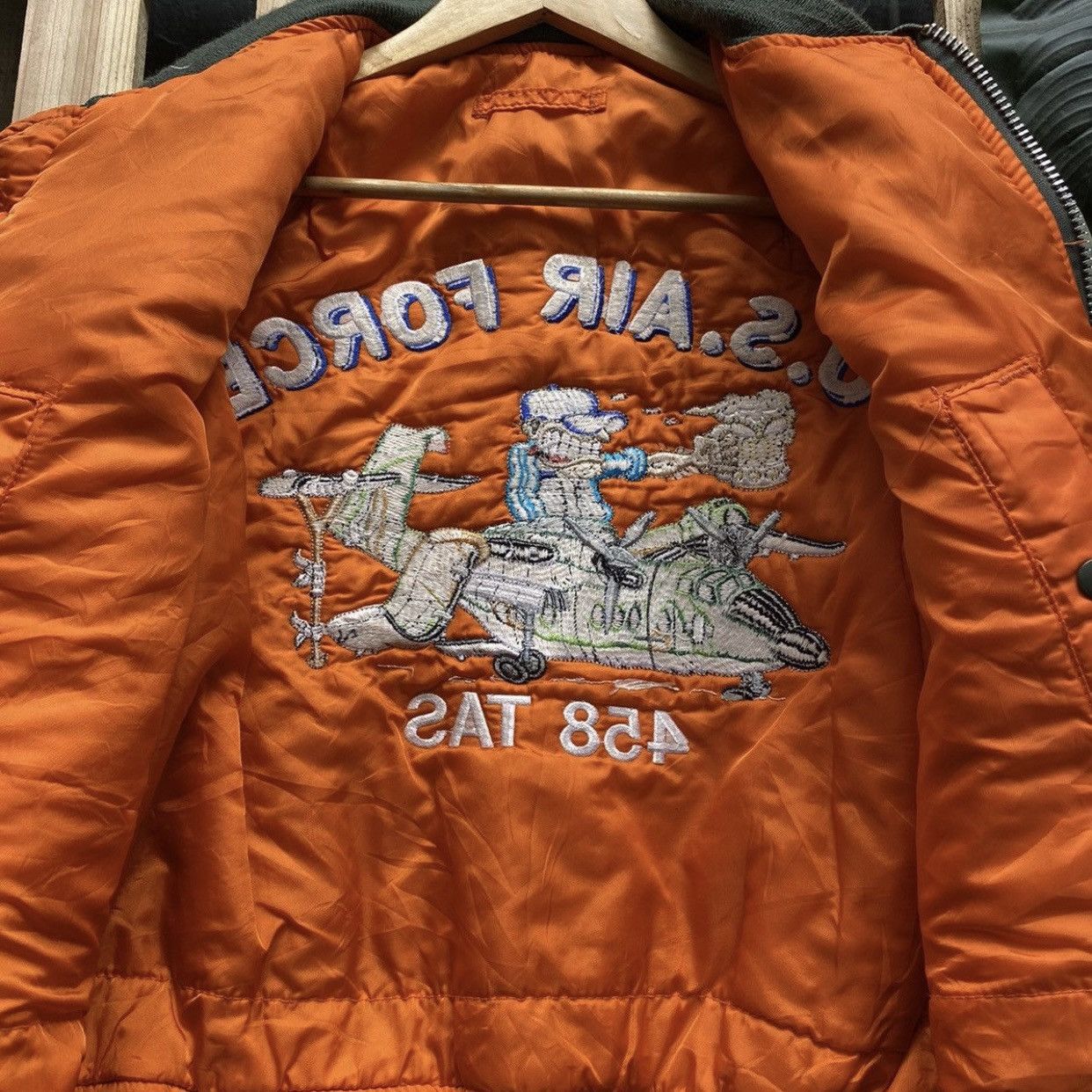 Vintage Alpha Industries U.S Air Force Bomber Jacket MA-1